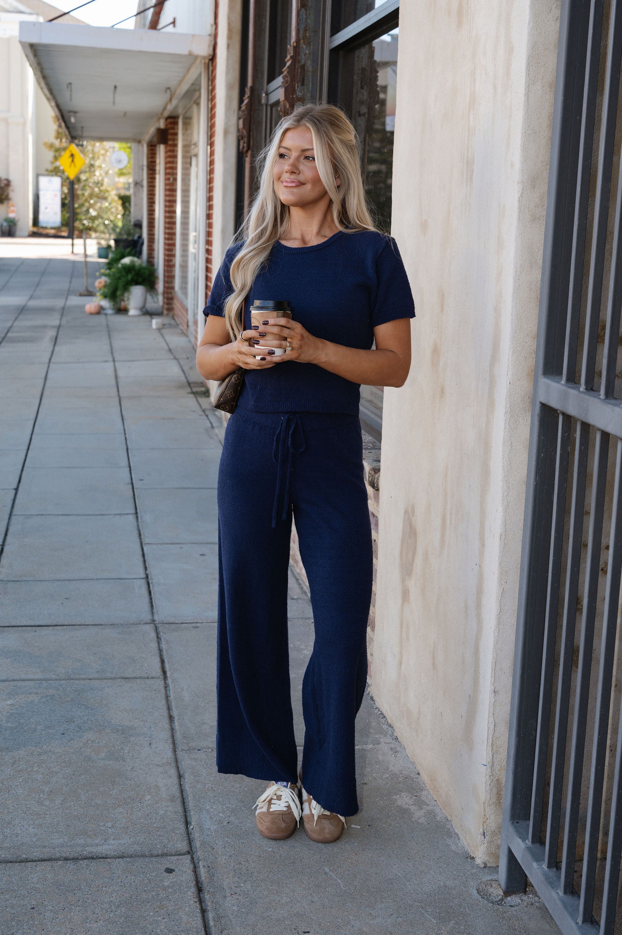 Andre Pants Set-Navy