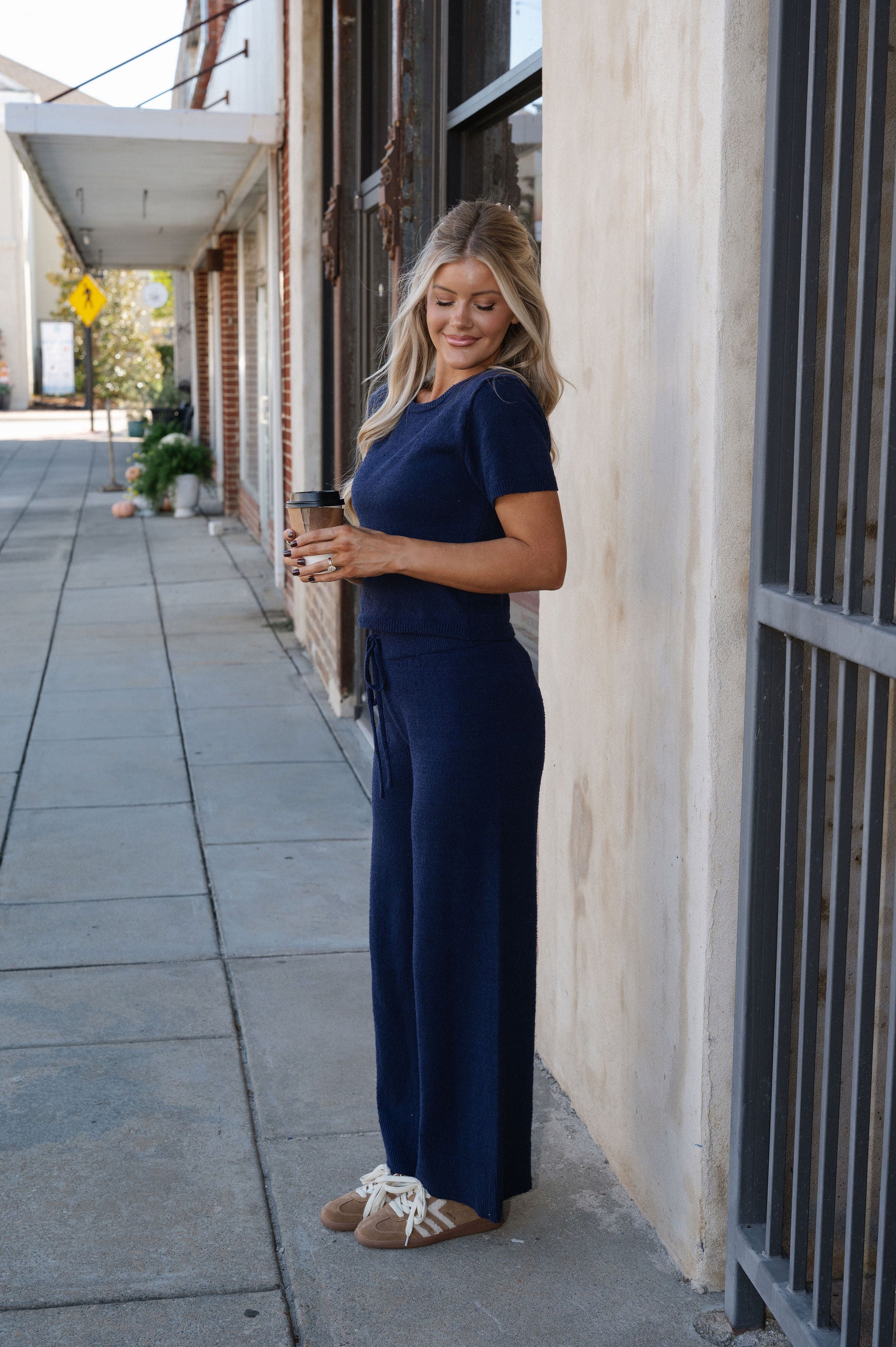 Andre Pants Set-Navy