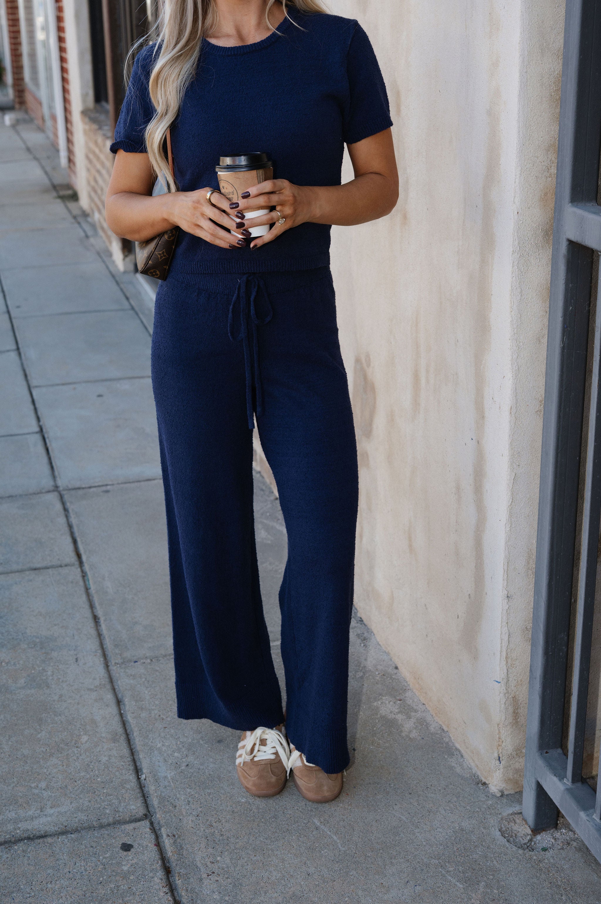 Andre Pants Set-Navy