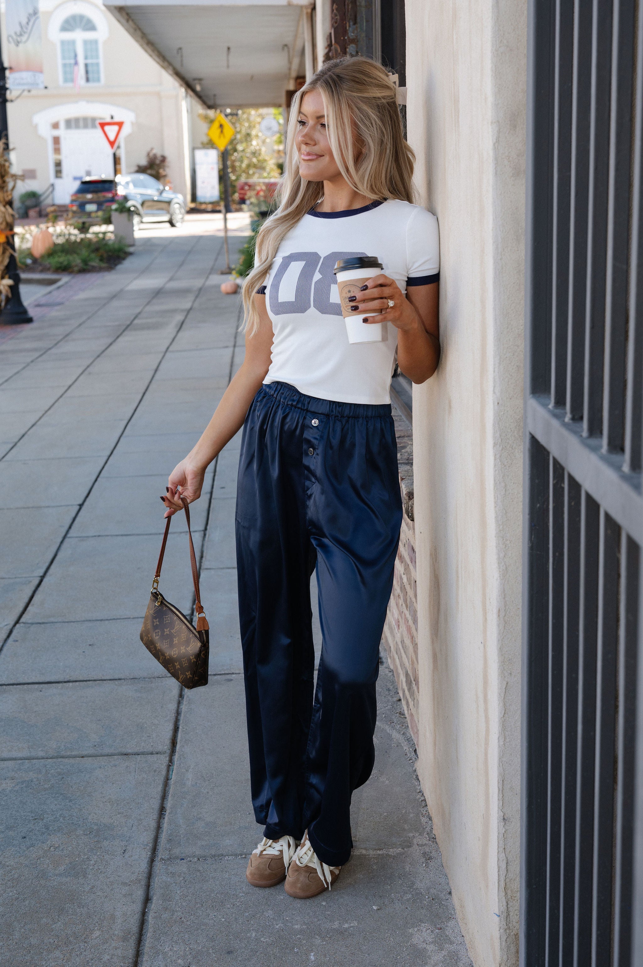 Evelyn Pants-Navy