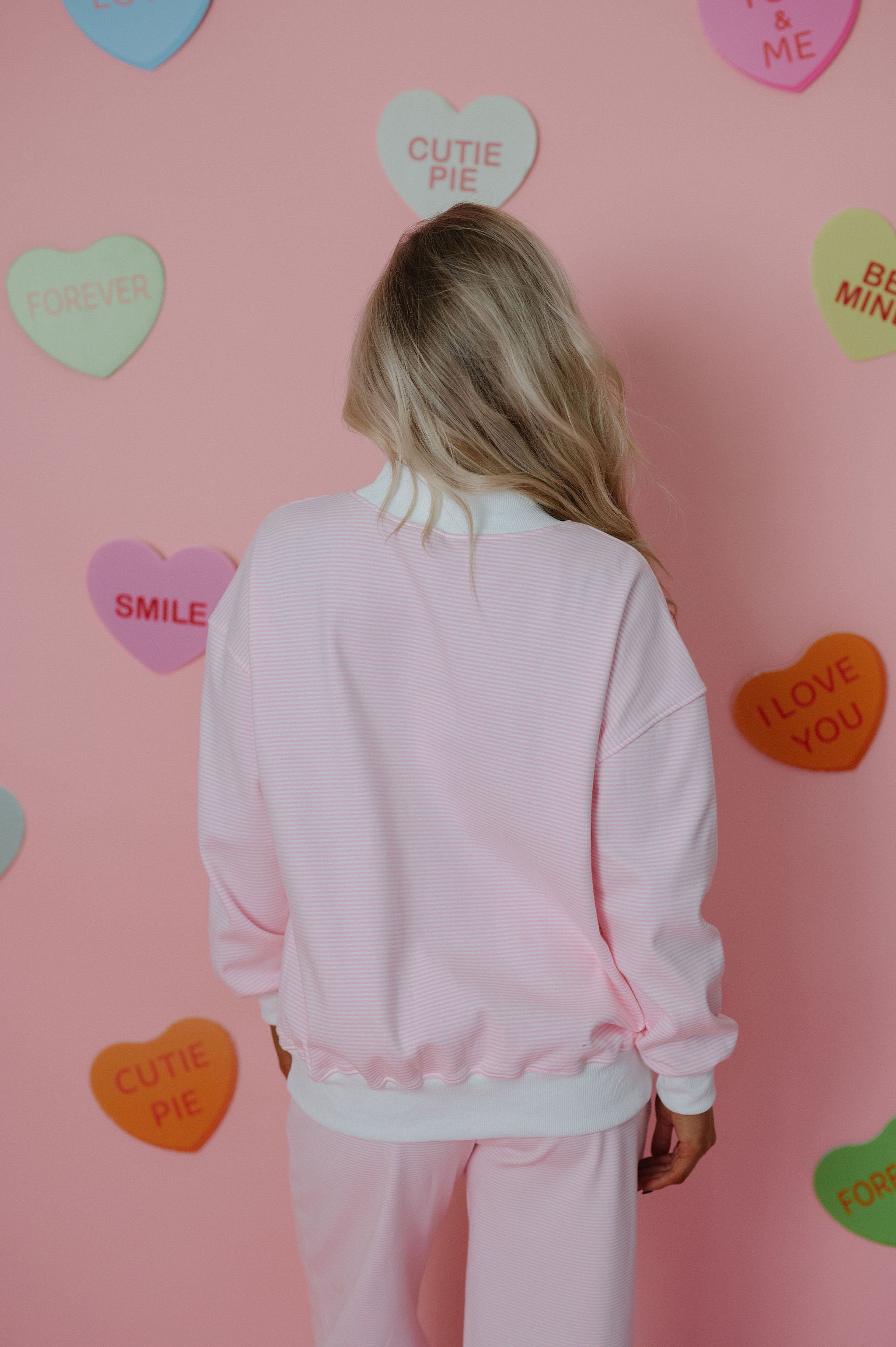 Viviann Pants Set-Pink