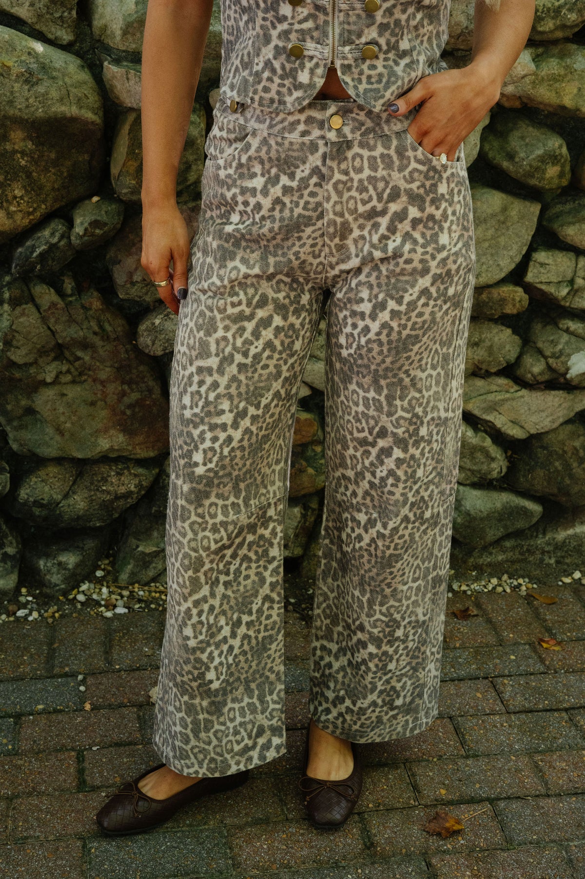 Leah Leopard Set