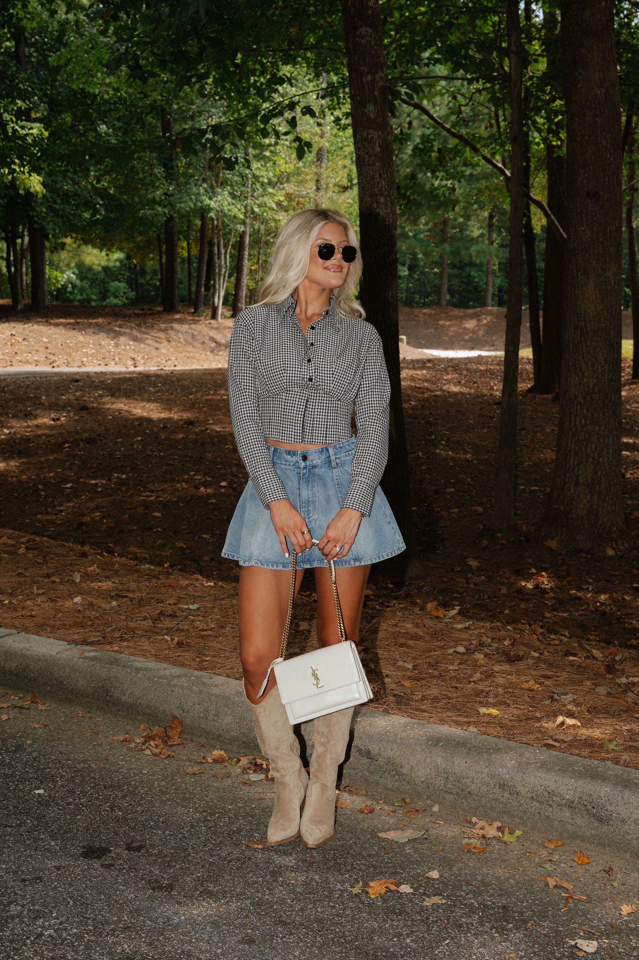 Langston Top-Black/Taupe