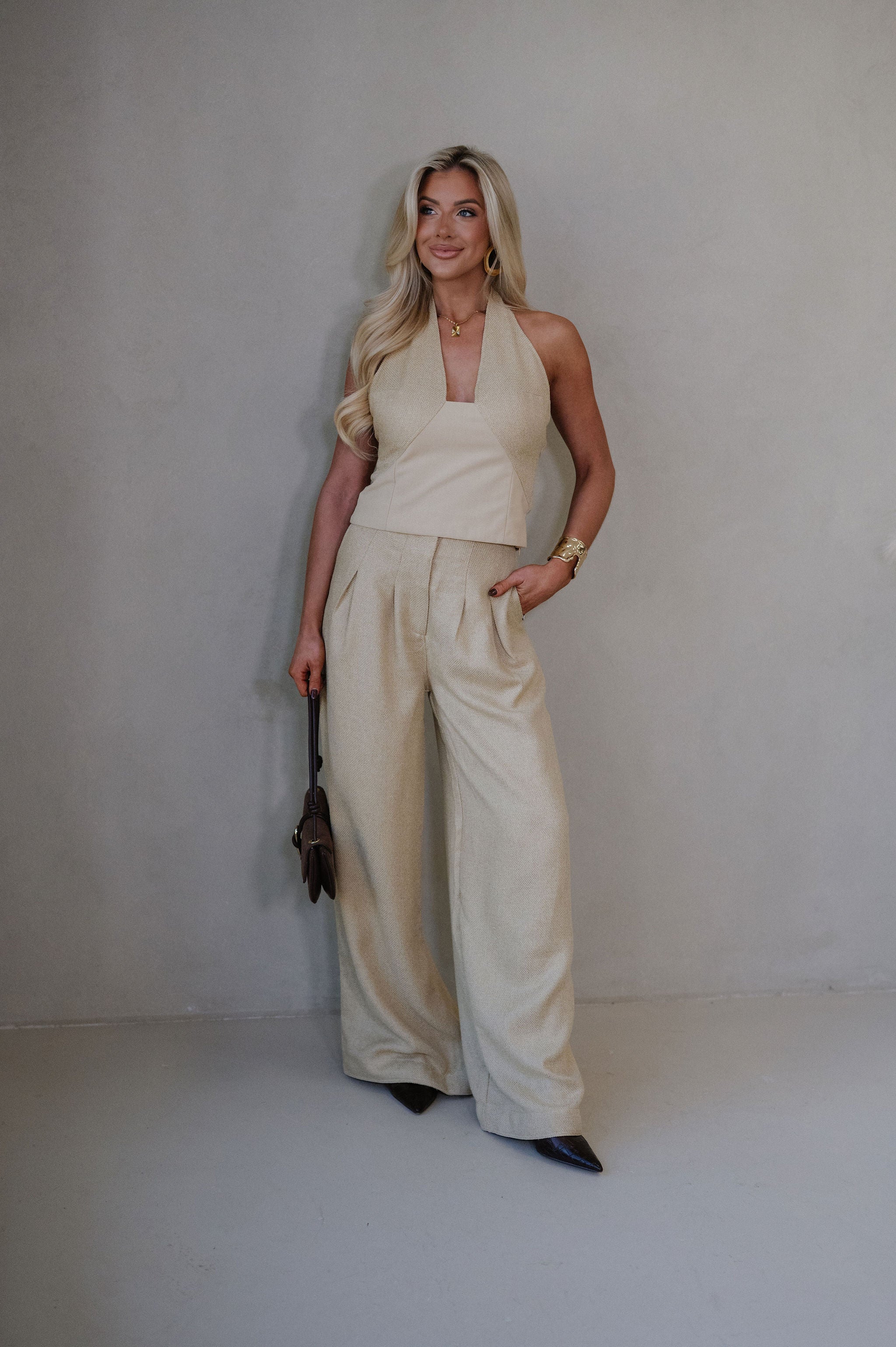 Juniper Top-Beige
