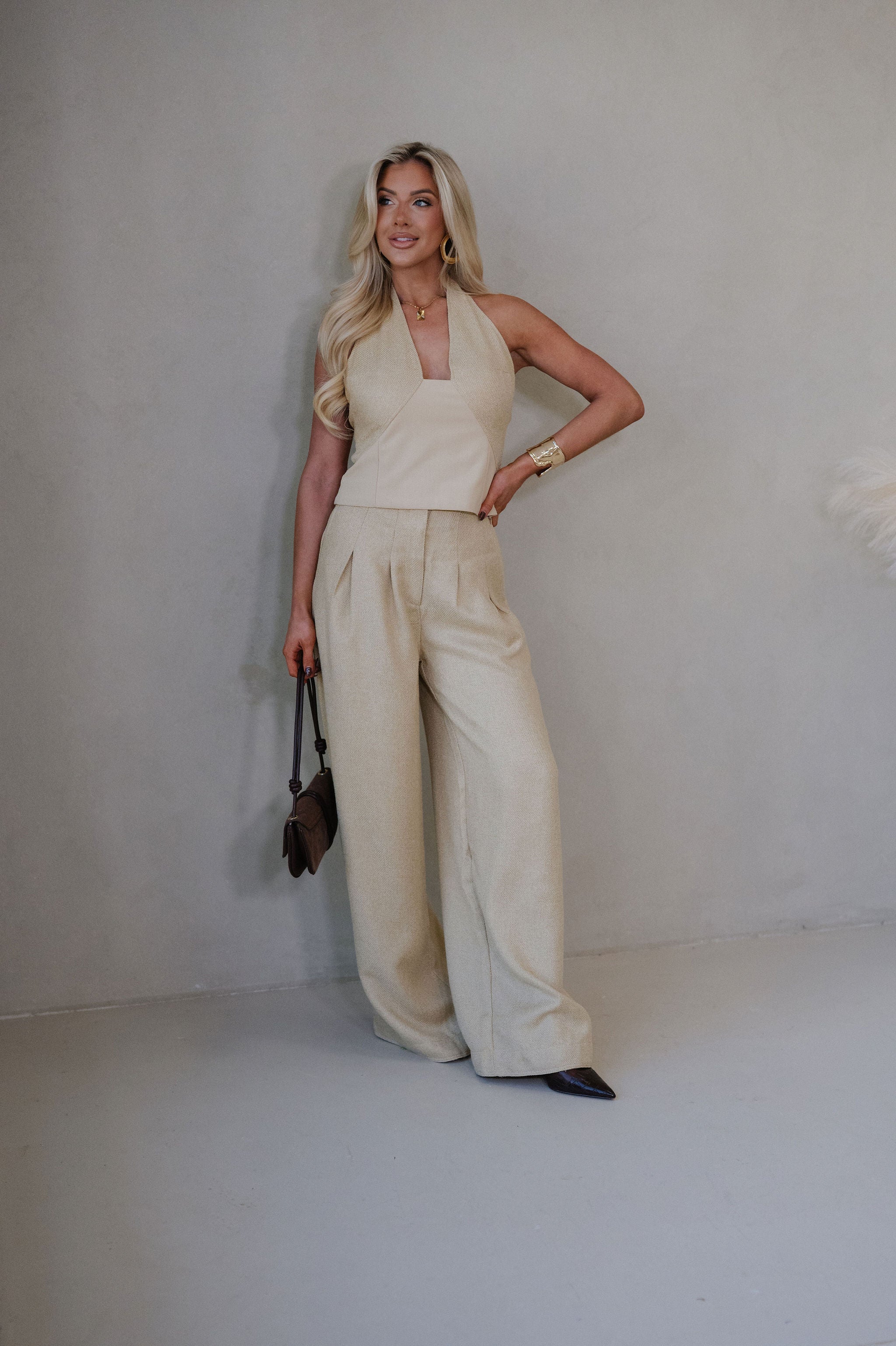 Juniper Top-Beige