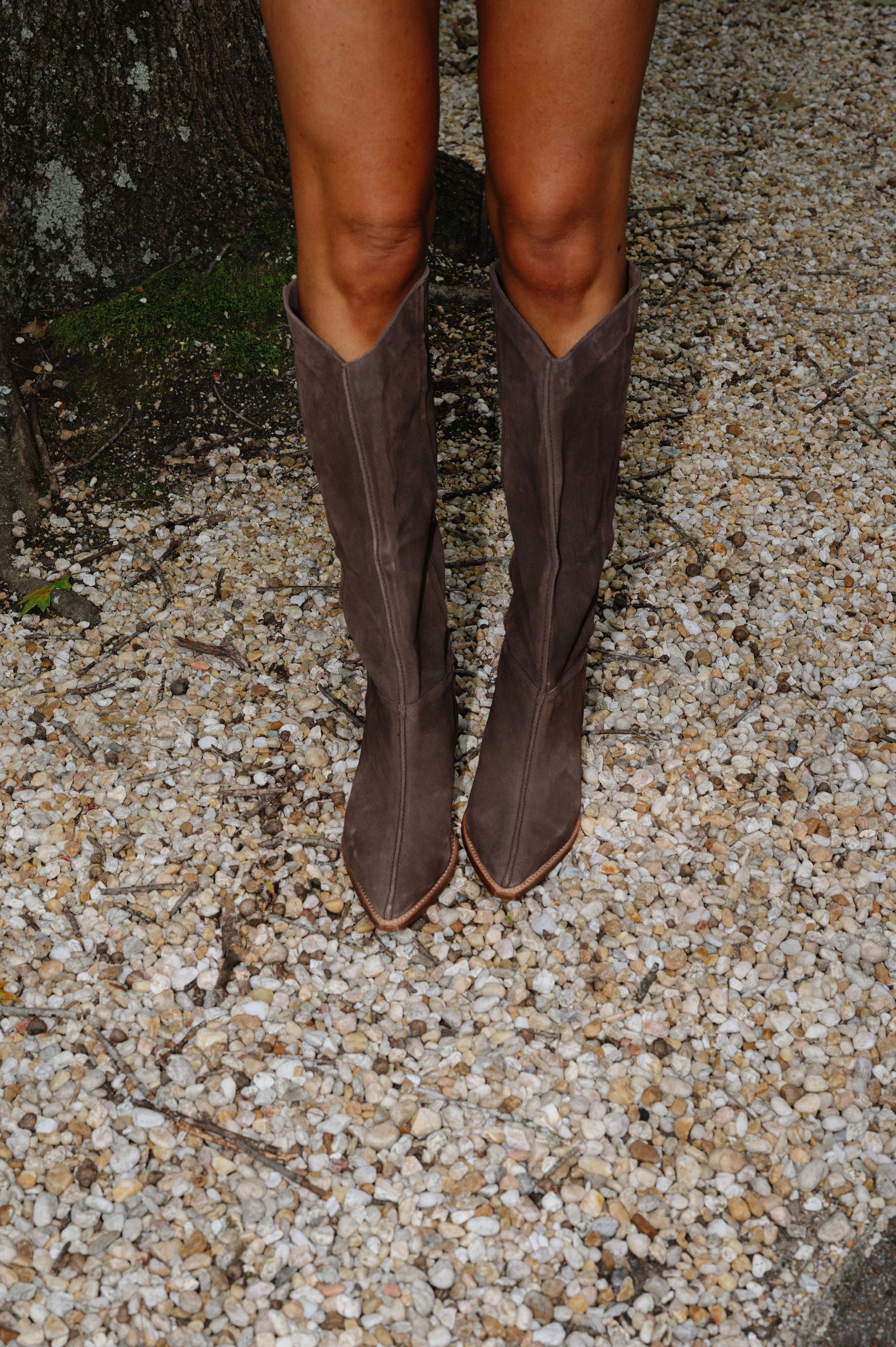 Free People Sway Low Slouch Boot-Fudgesicle
