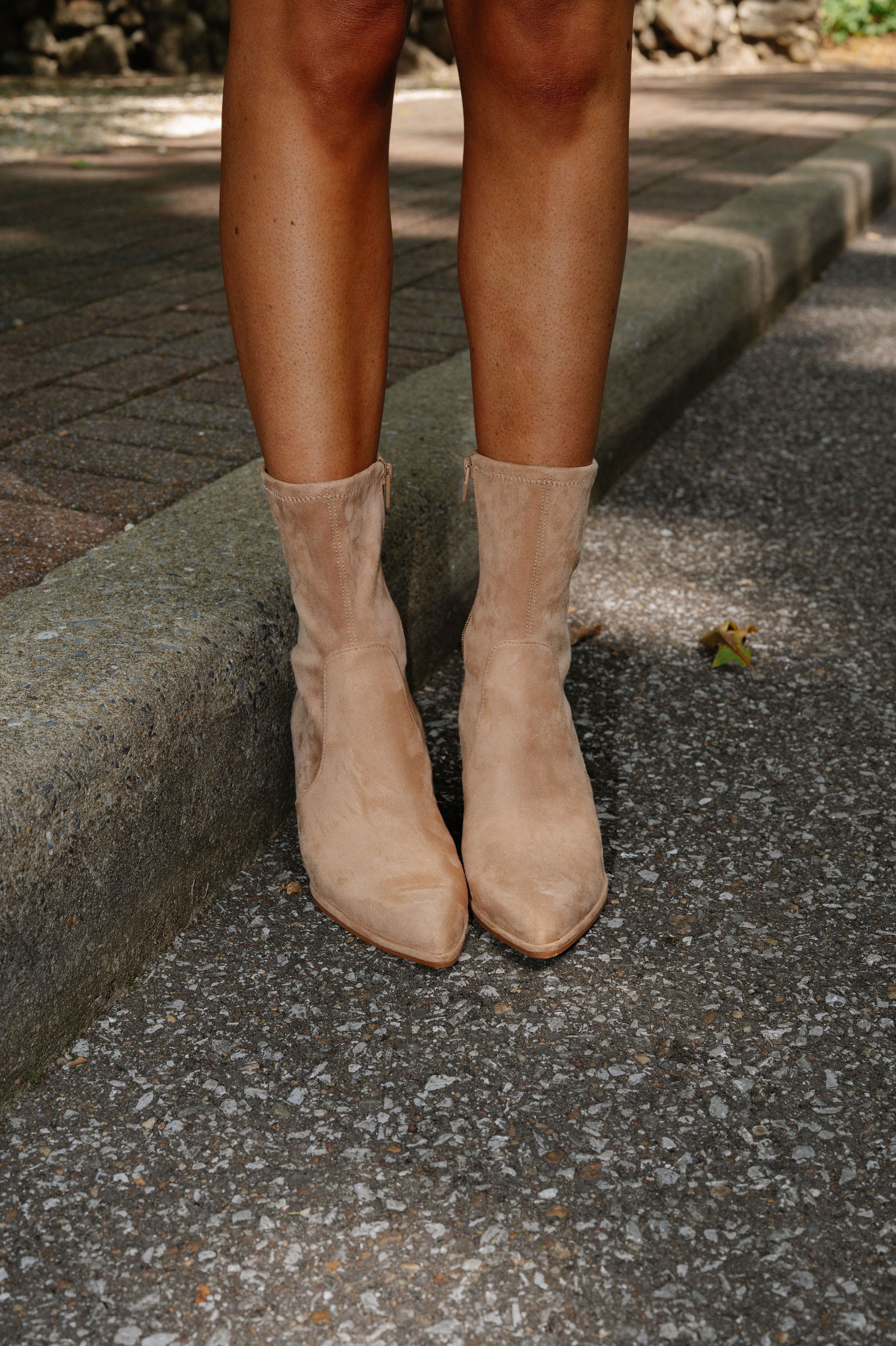 Dolce Vita Amara Stella Suede Bootie-Toffee