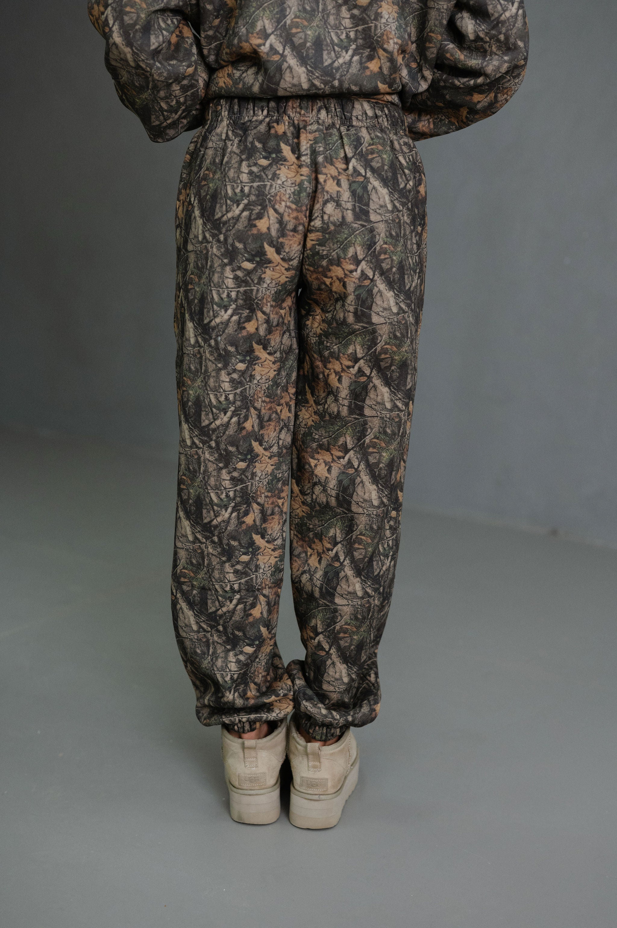 Bayou Fleece Jogger Sweatpants-Camo