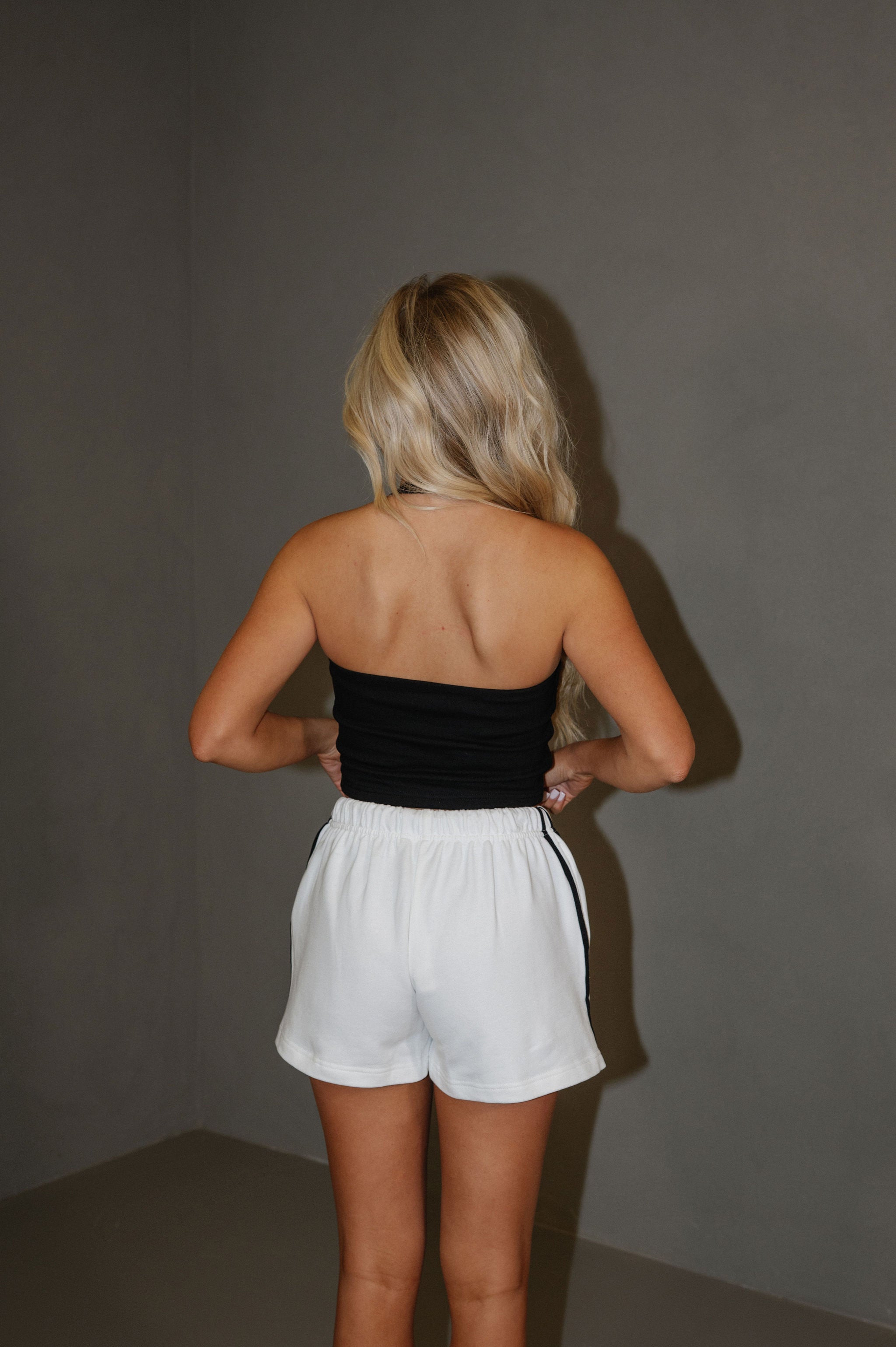 Butter Cozy Shorts-Off White