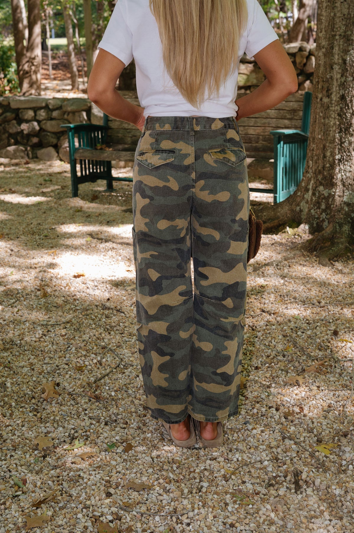 Camouflage Utility Cargo Pants