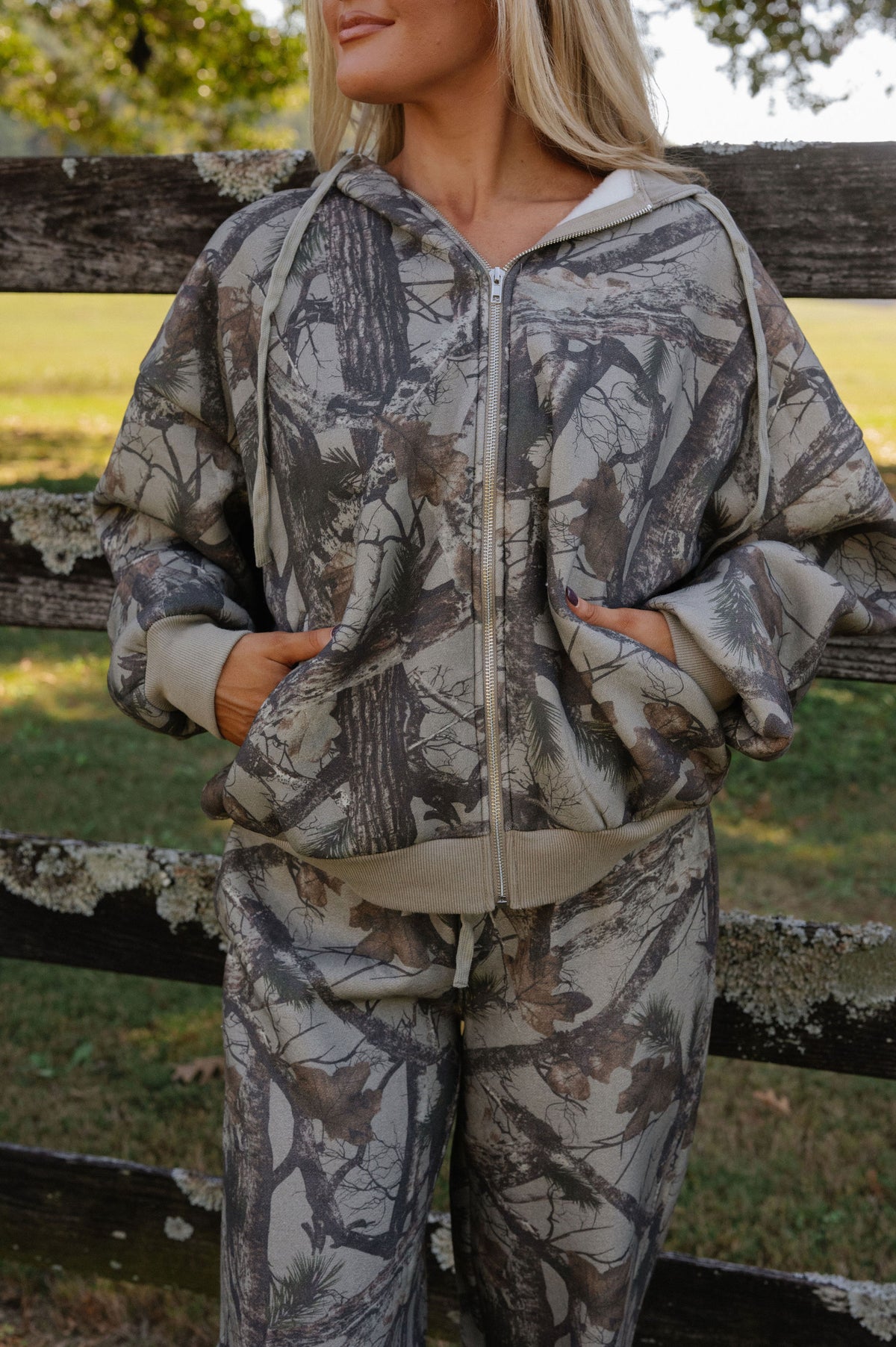 Zoe Camo Hoodie
