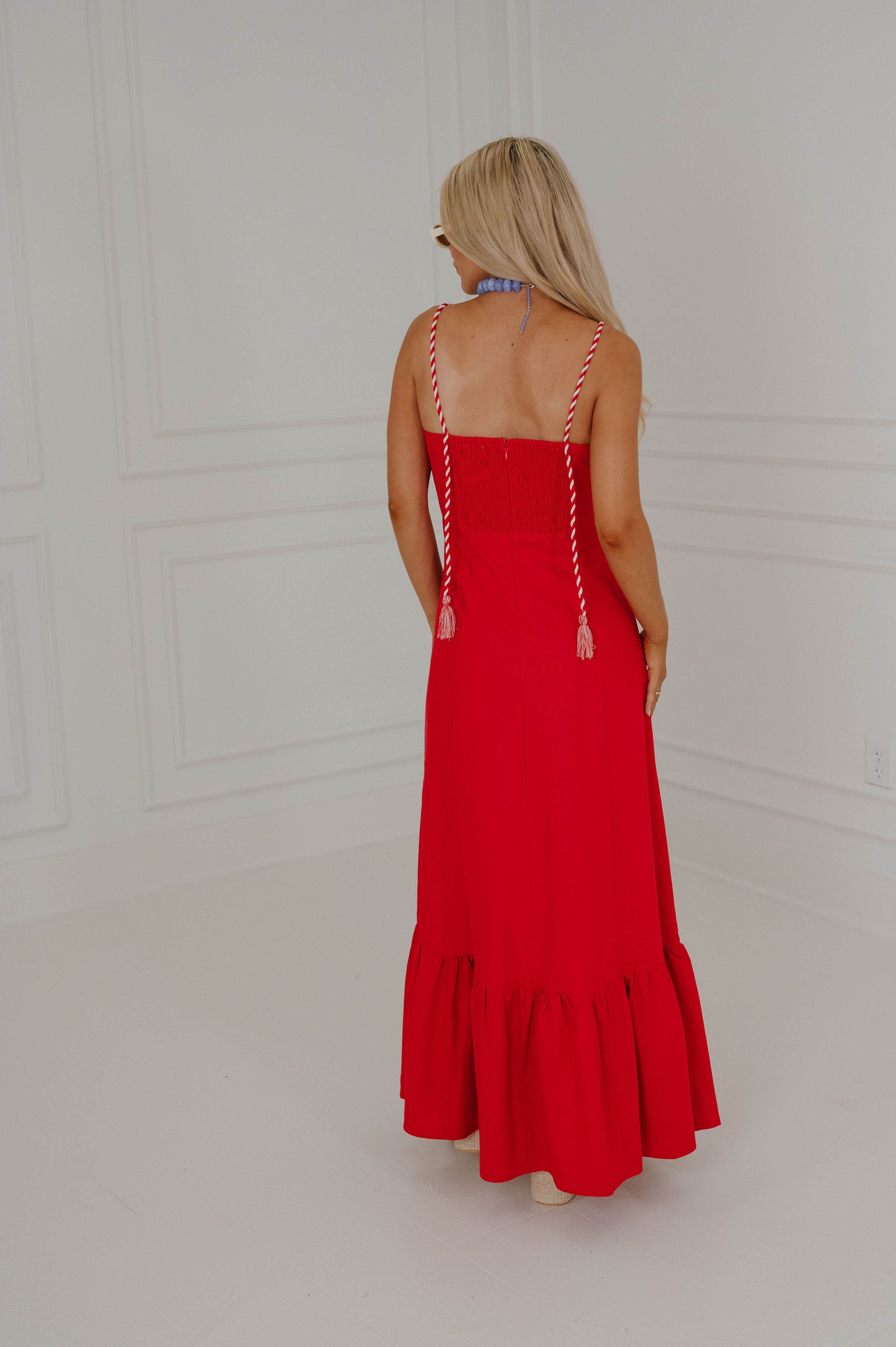 Kodi Maxi Dress-Red