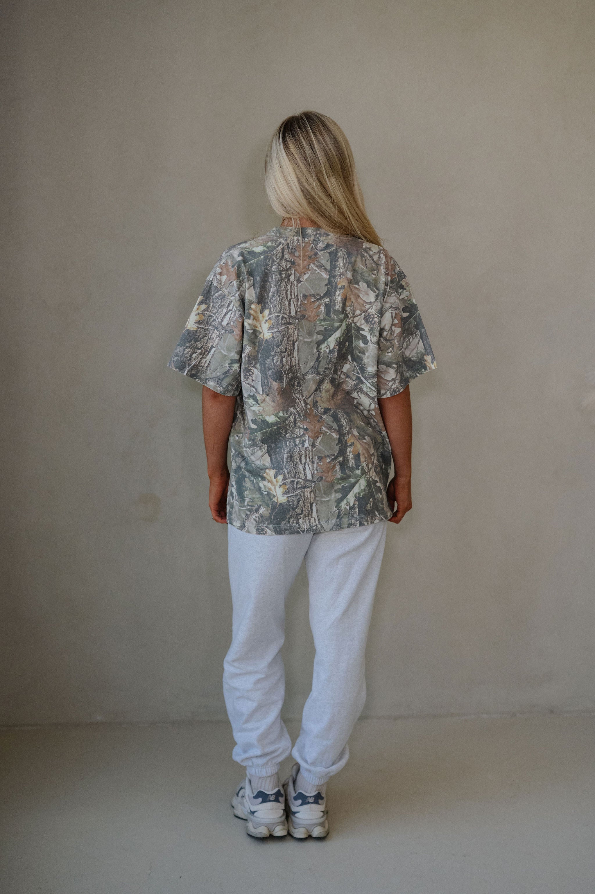 Jesus Loves You Oversized Tee-Camo