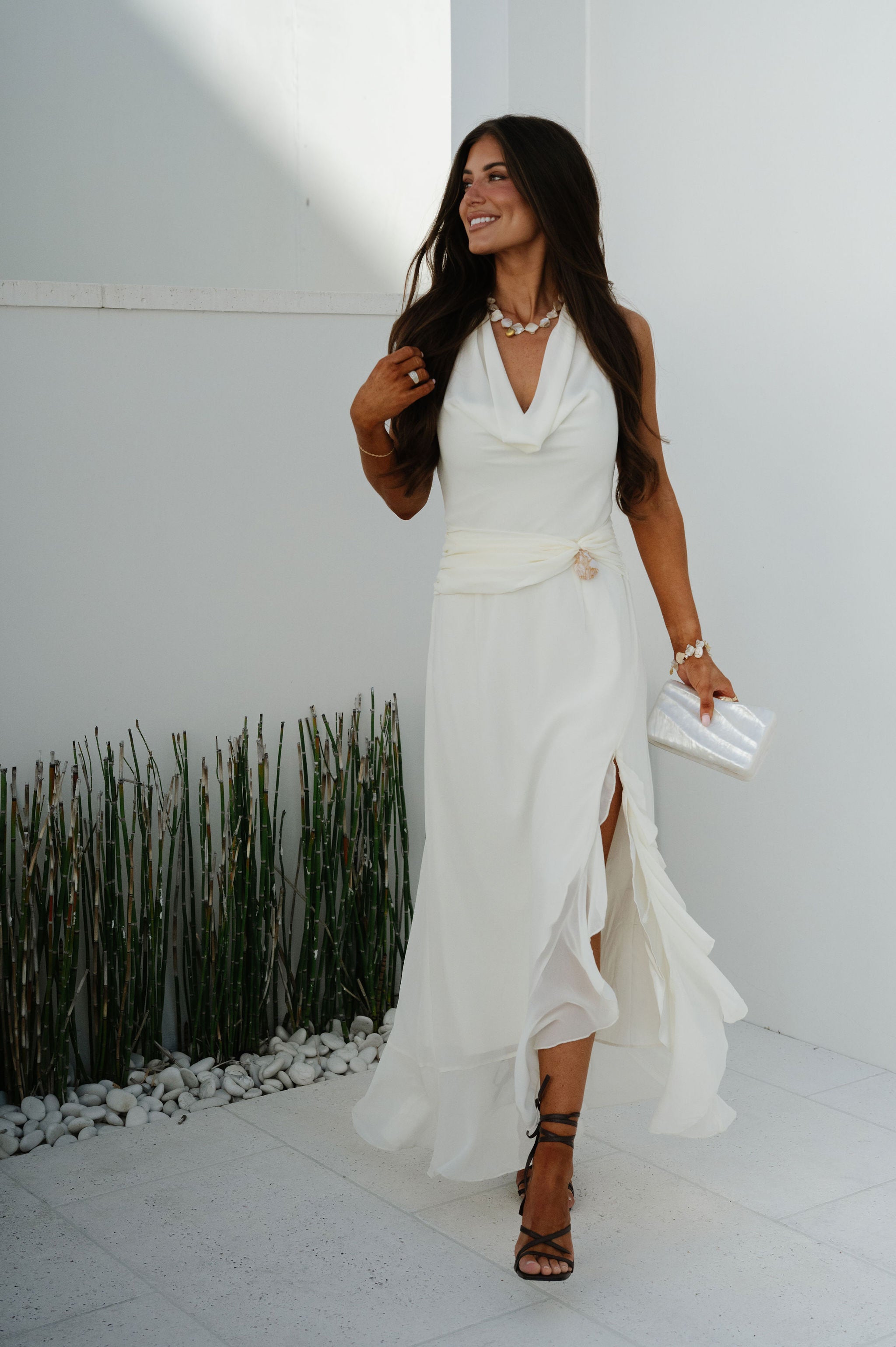 Jordan Hatler Dress-Eggshell
