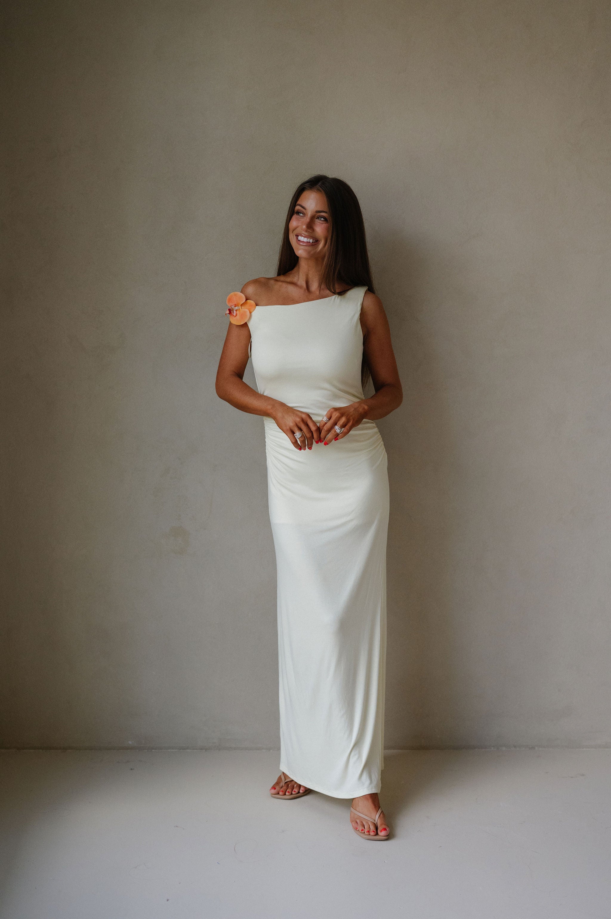 Blake Maxi Dress-Light Yellow