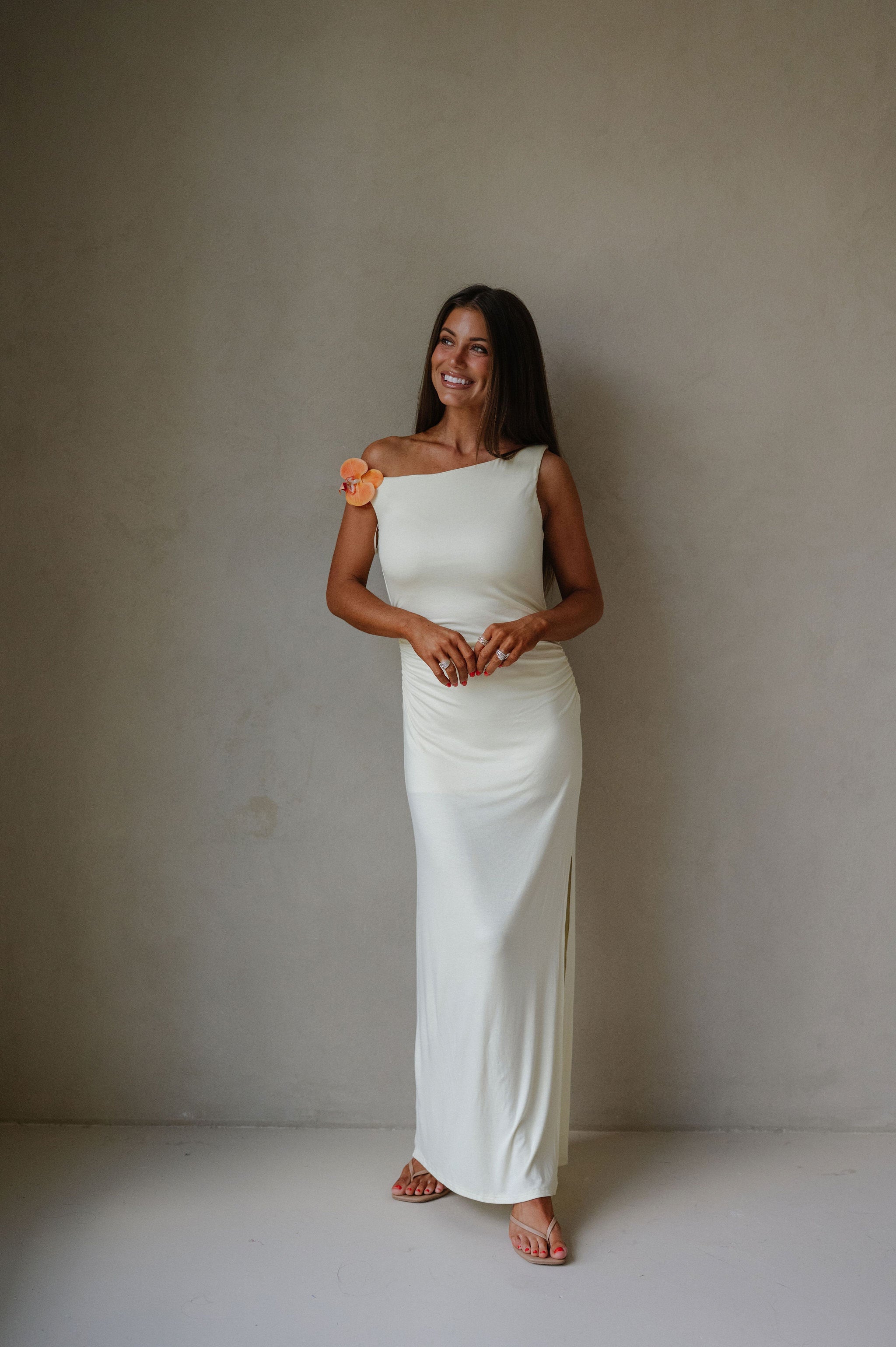 Blake Maxi Dress-Light Yellow
