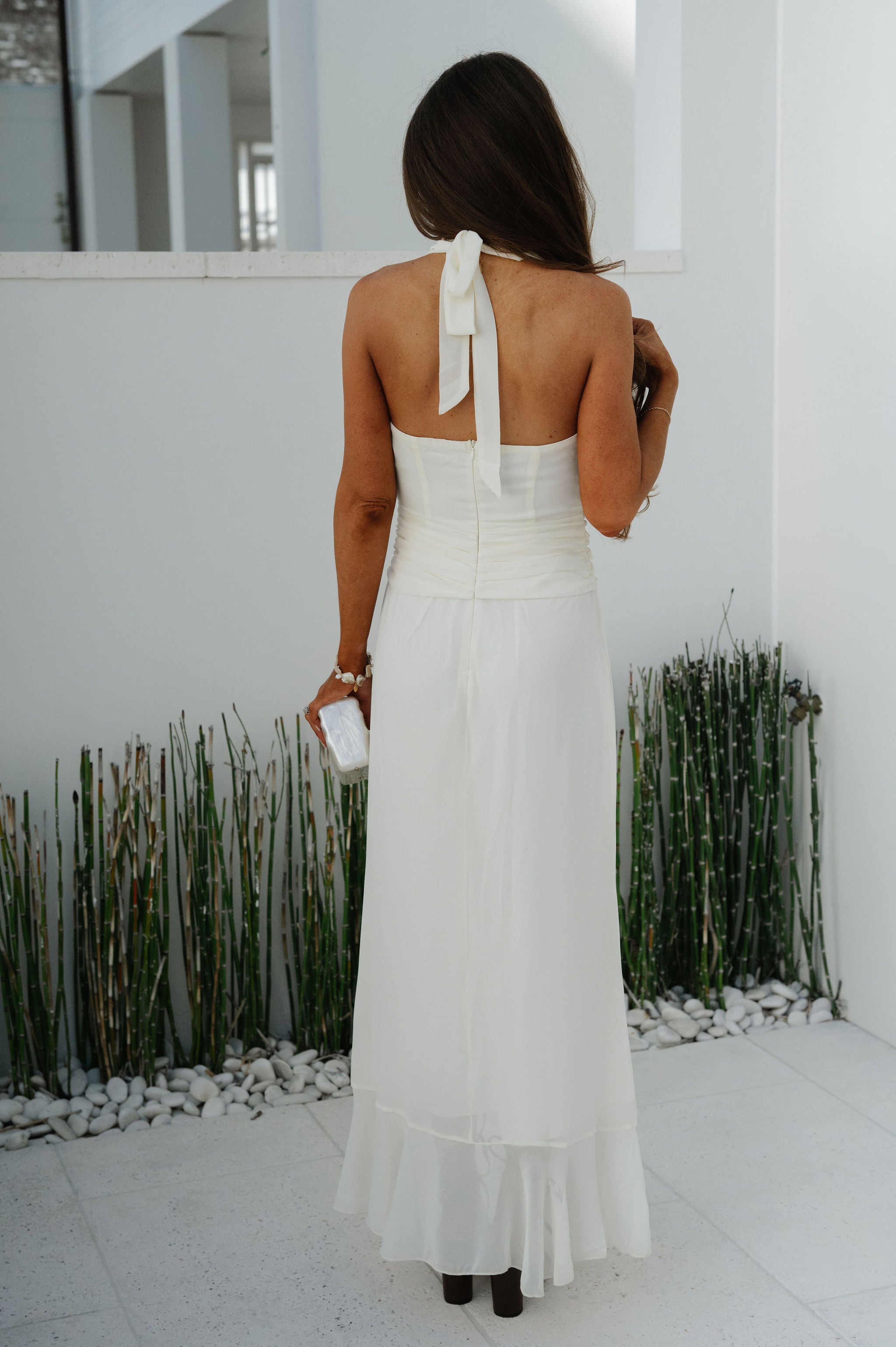 Jordan Hatler Dress-Eggshell