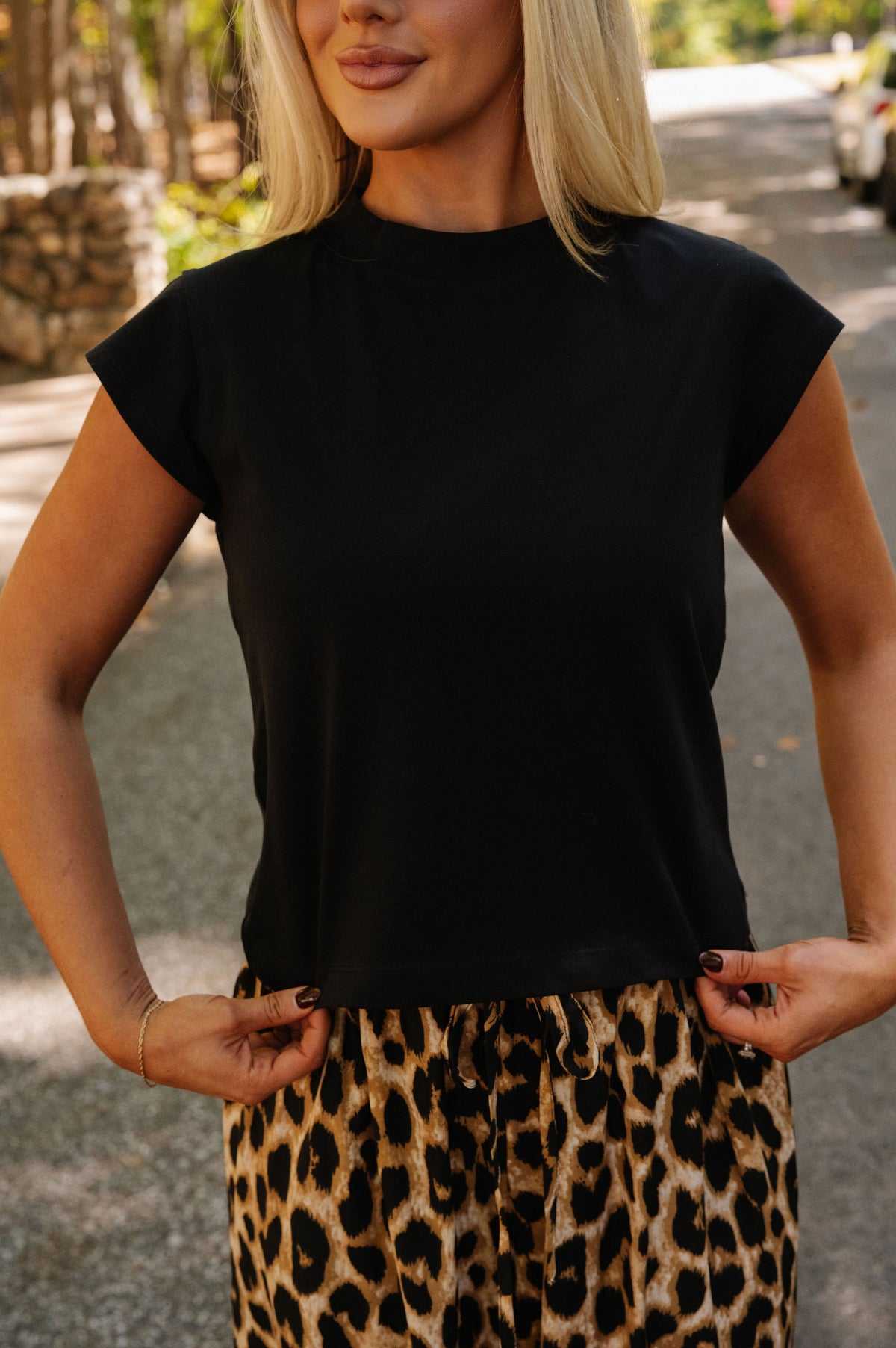 Midtown Top- Black
