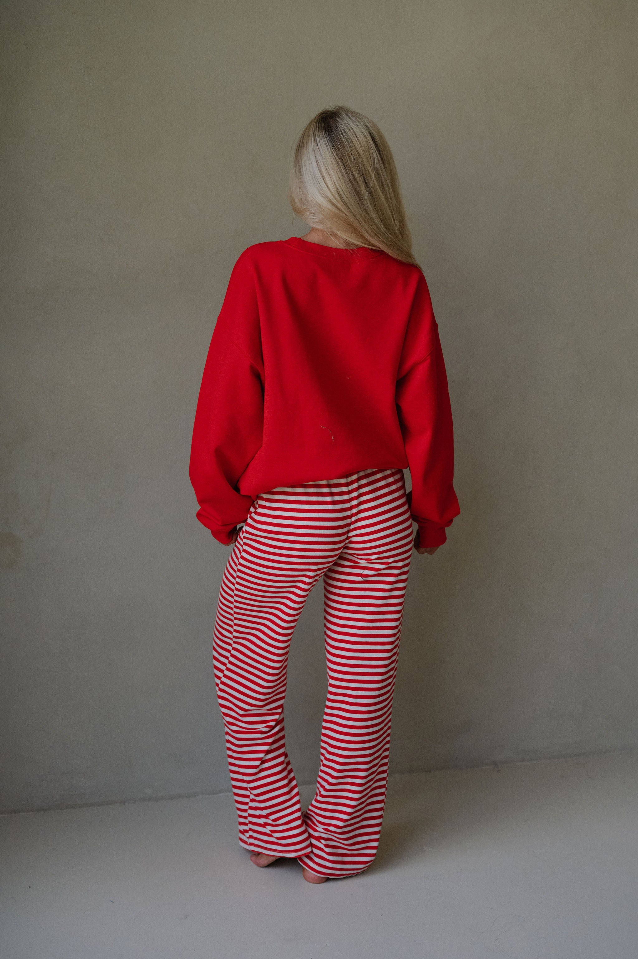 These Three Crewneck Sweatshirt-Red/Blue
