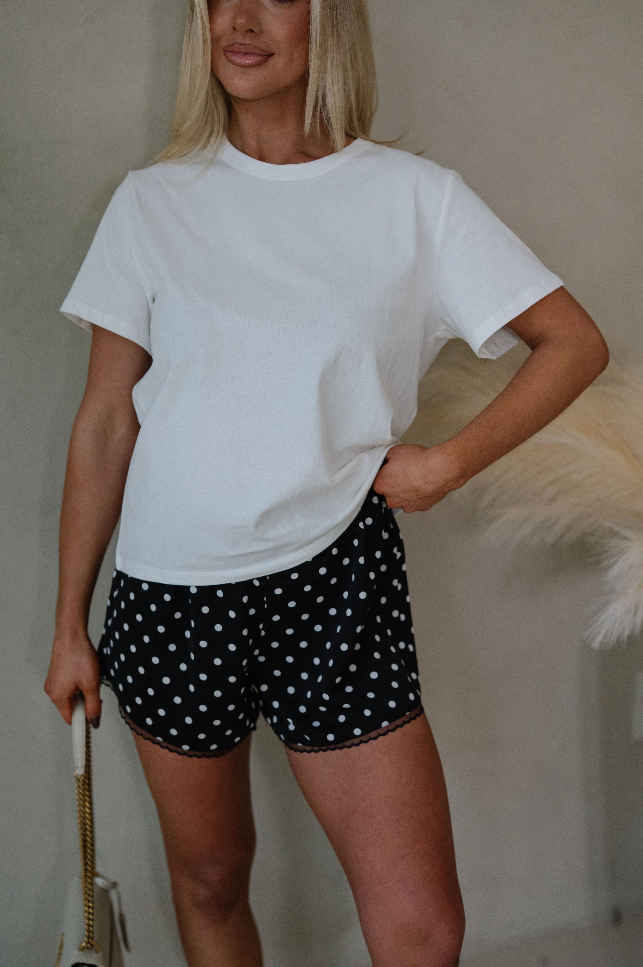 Jules Crewneck Top-Ivory
