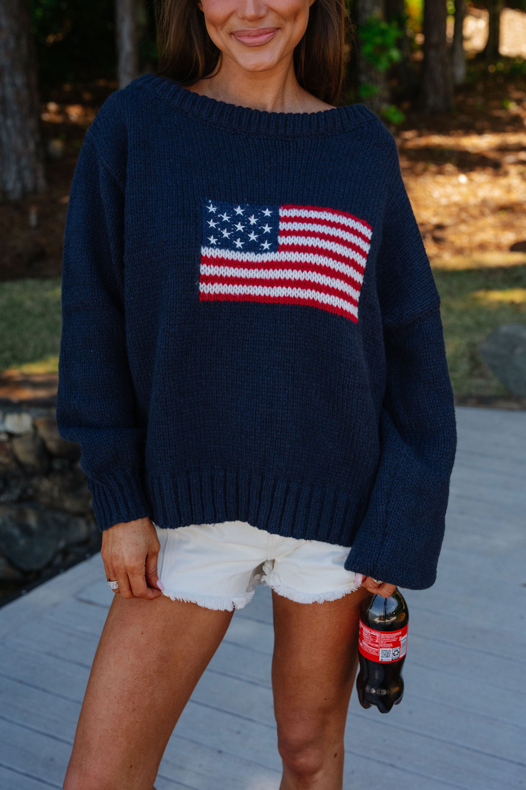 Whitley Sweater-Navy