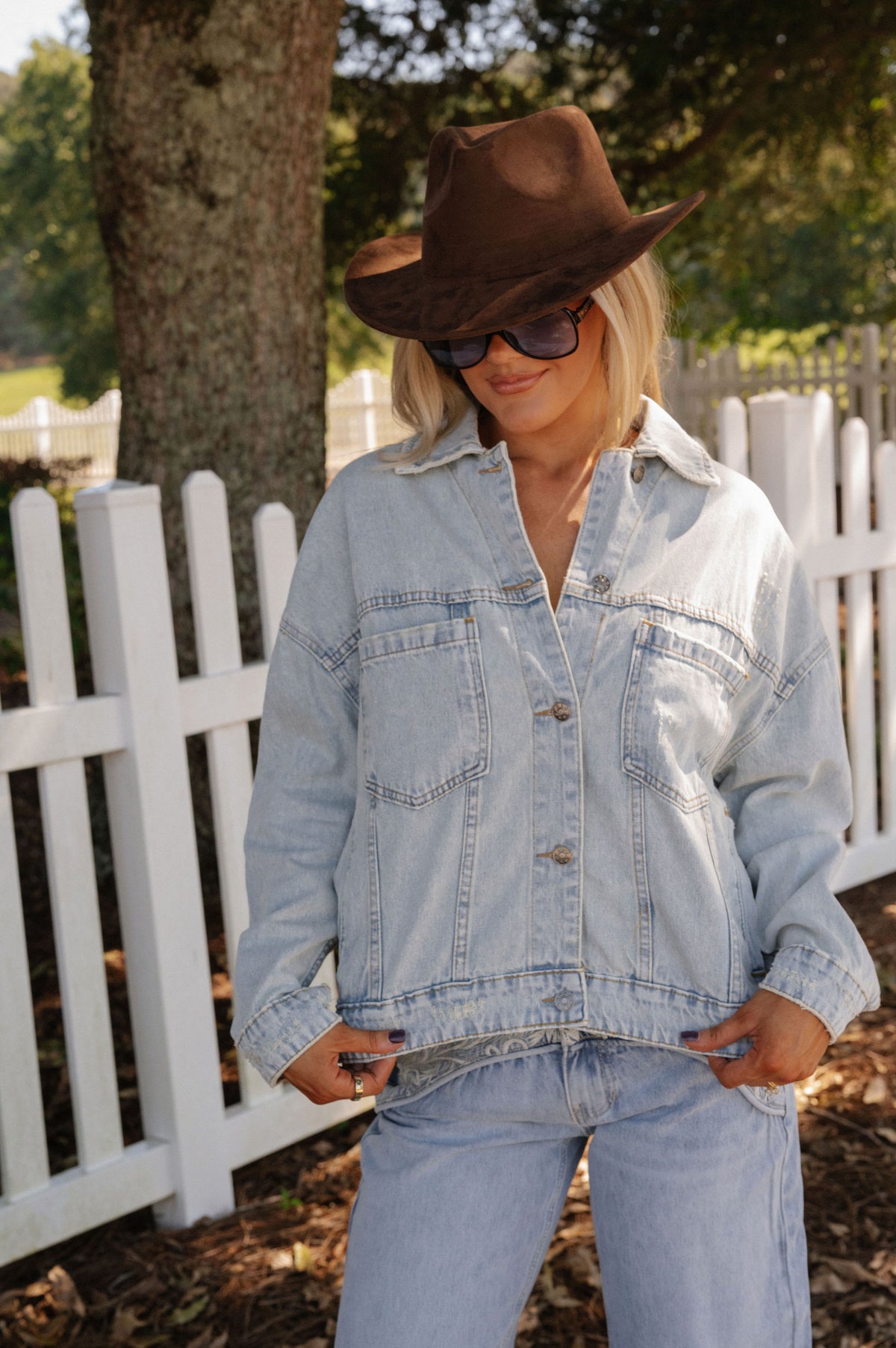 Stetson Denim Jacket-Light Wash