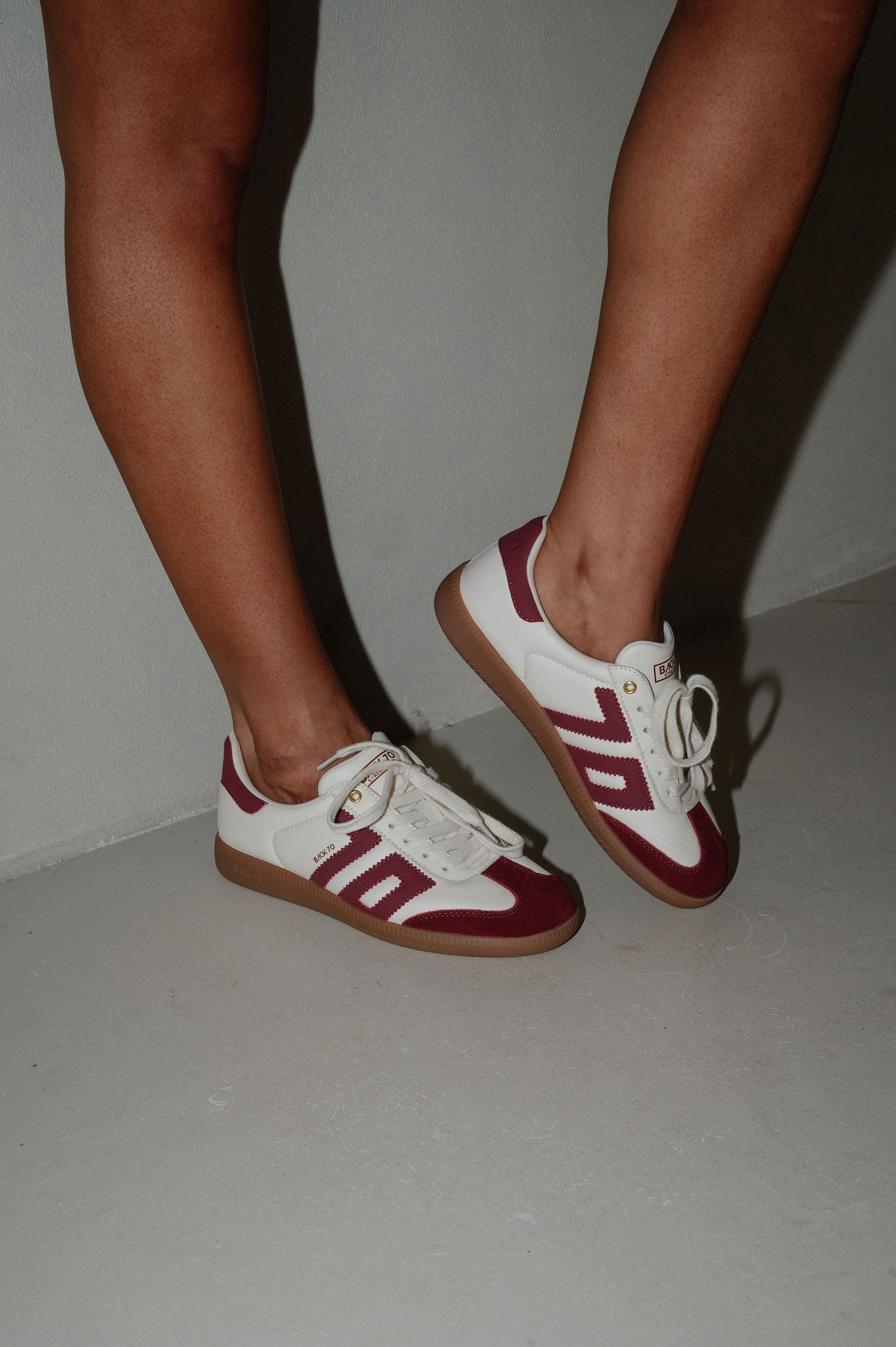 Back 70 Cloud Sneakers-Wine/Milk