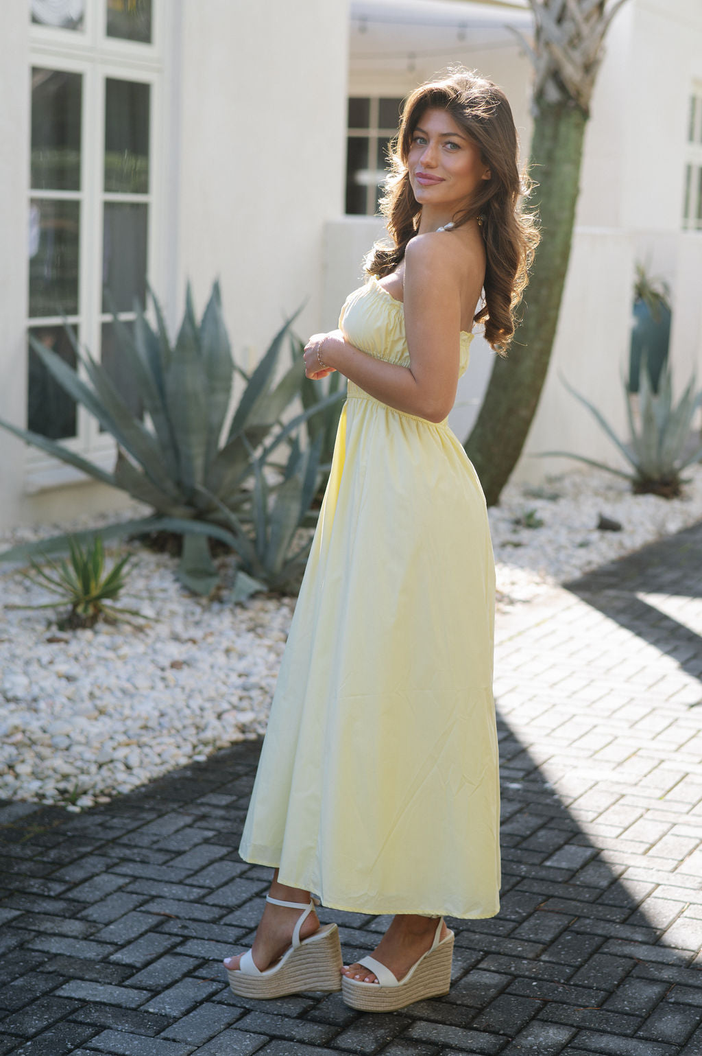 Lemon Maxi Dress