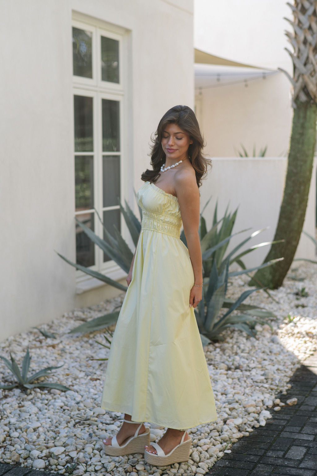 Lemon Maxi Dress