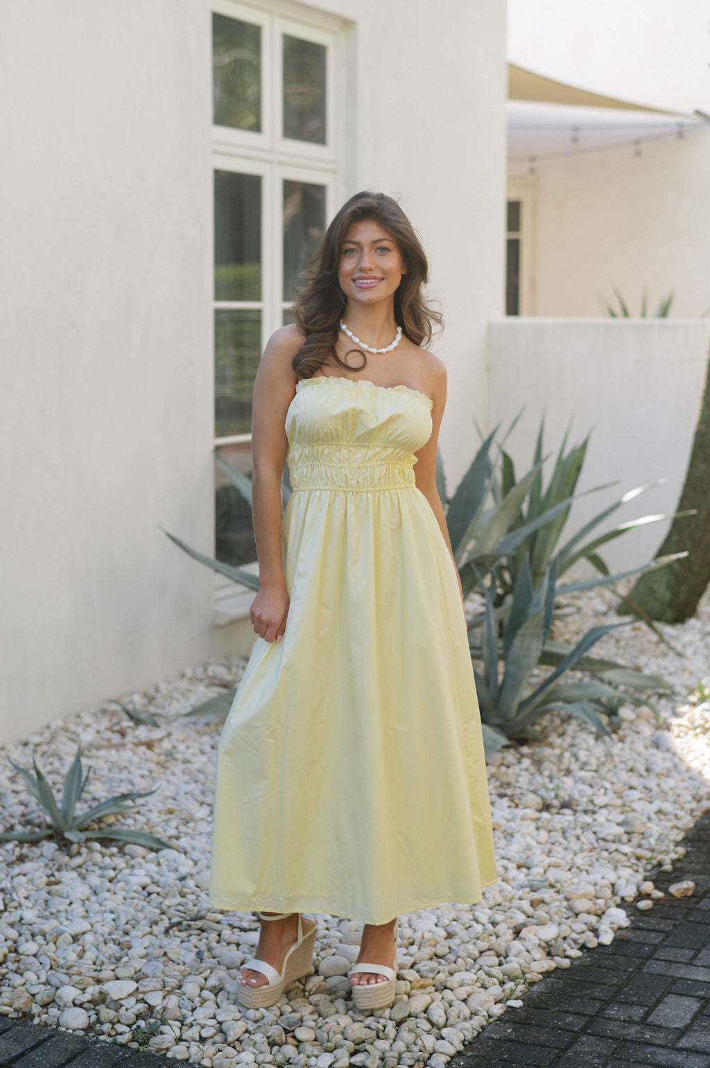 Lemon Maxi Dress