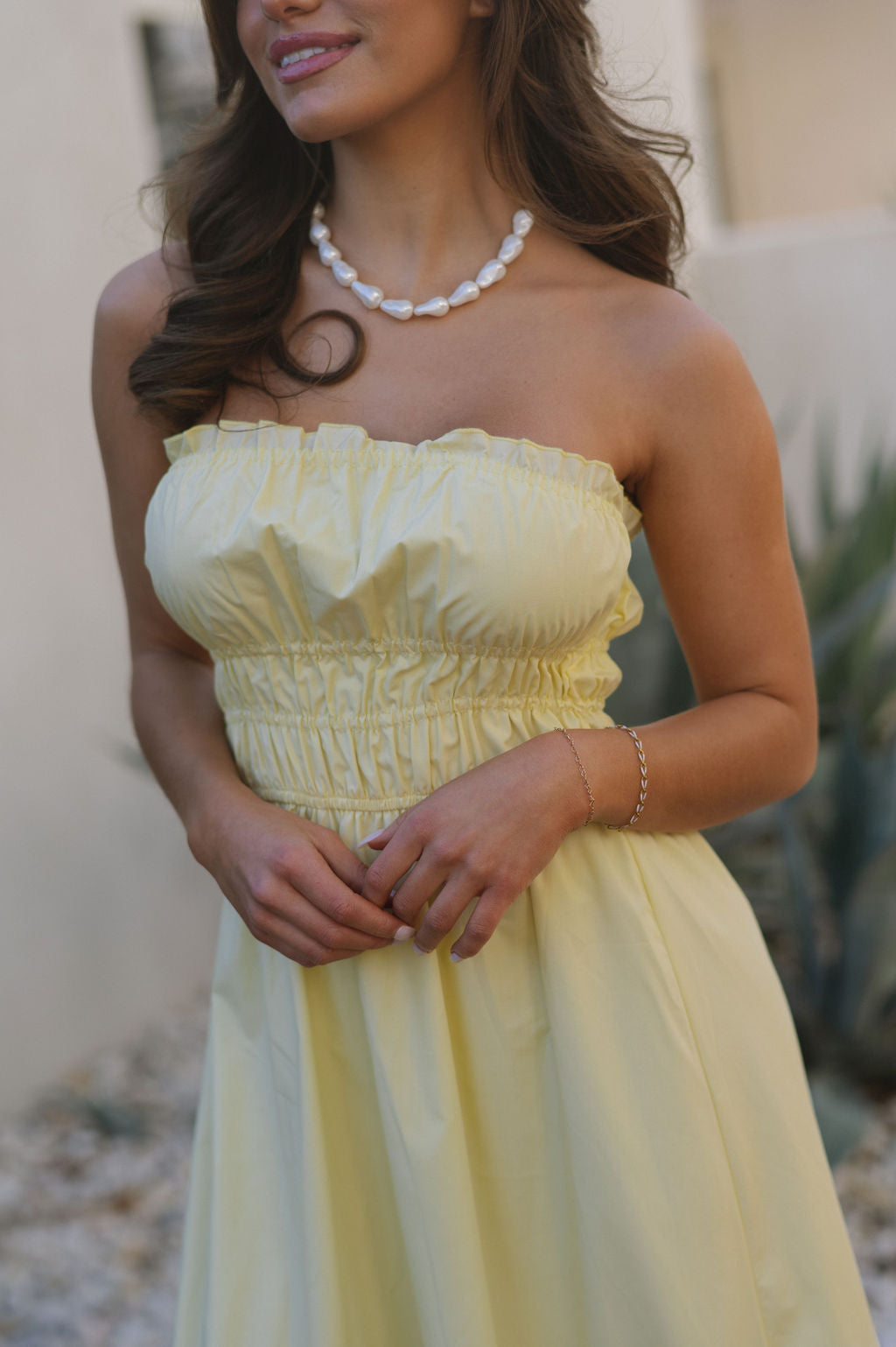 Lemon Maxi Dress