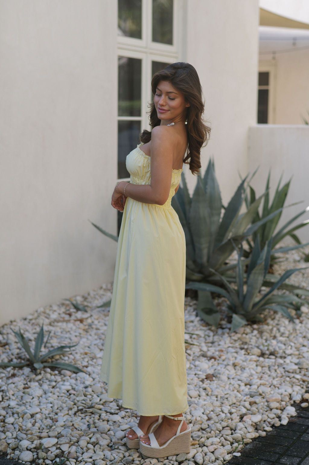 Lemon Maxi Dress