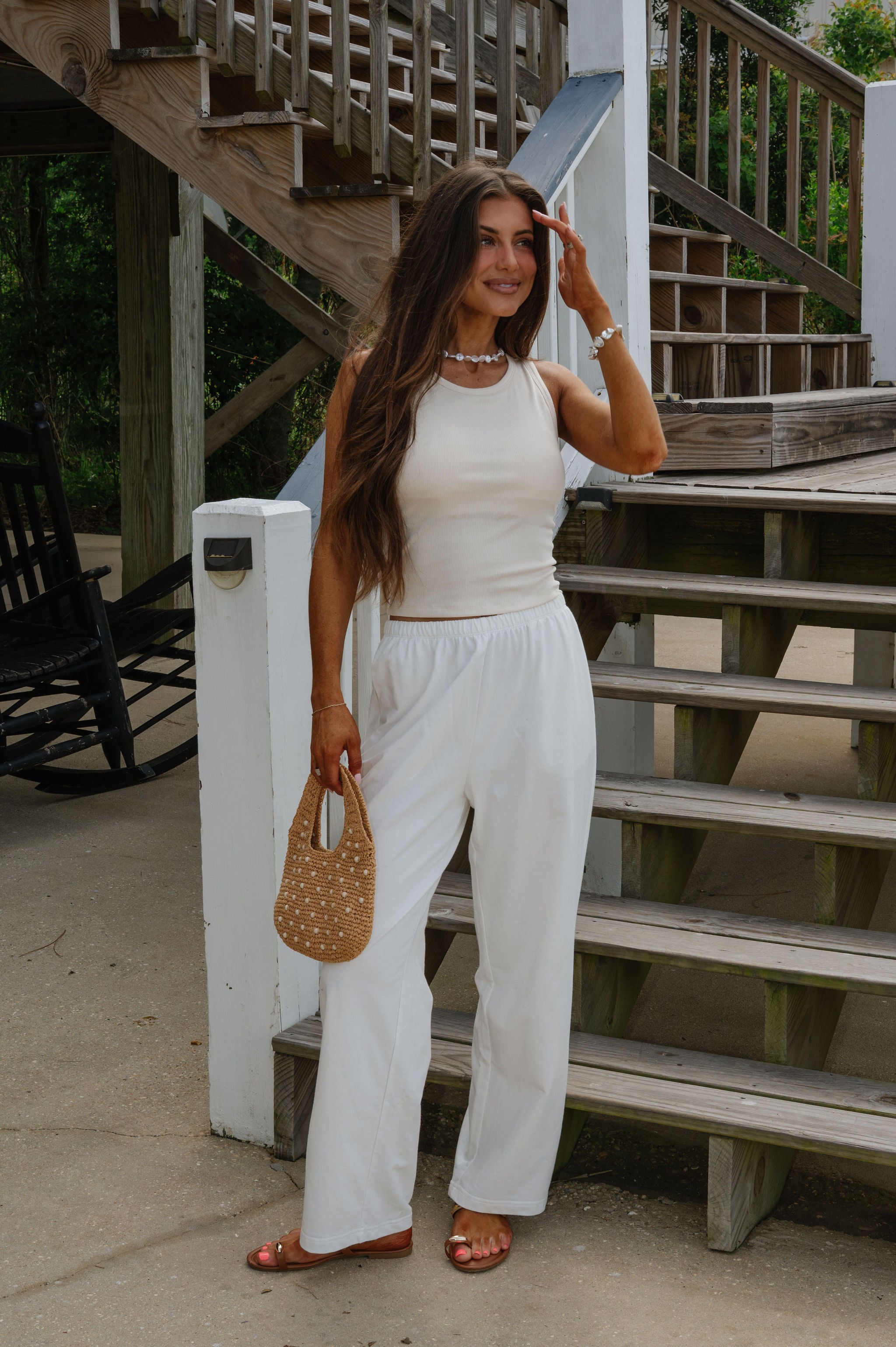 Theo Pant- Off White
