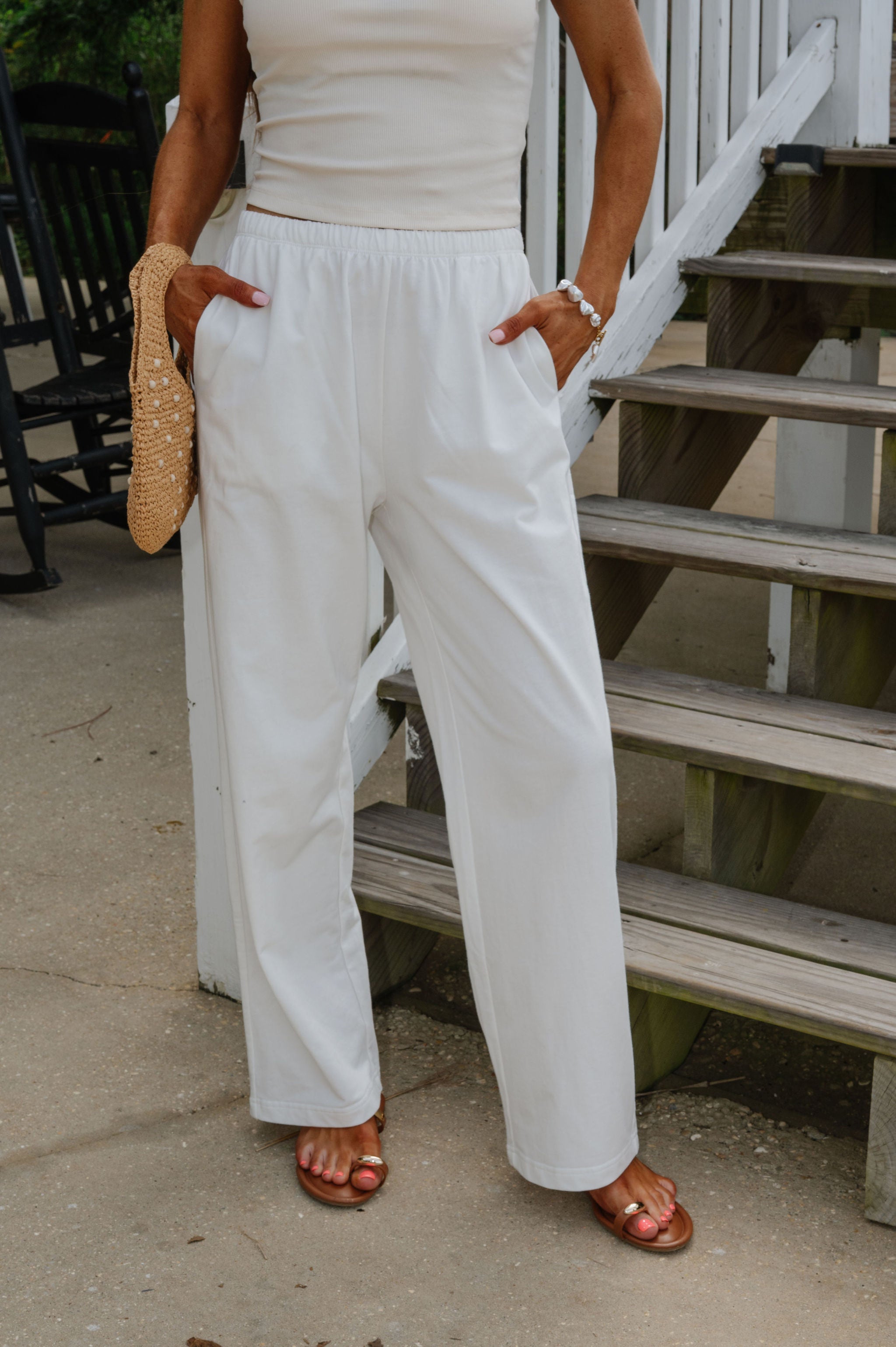 Theo Pant- Off White