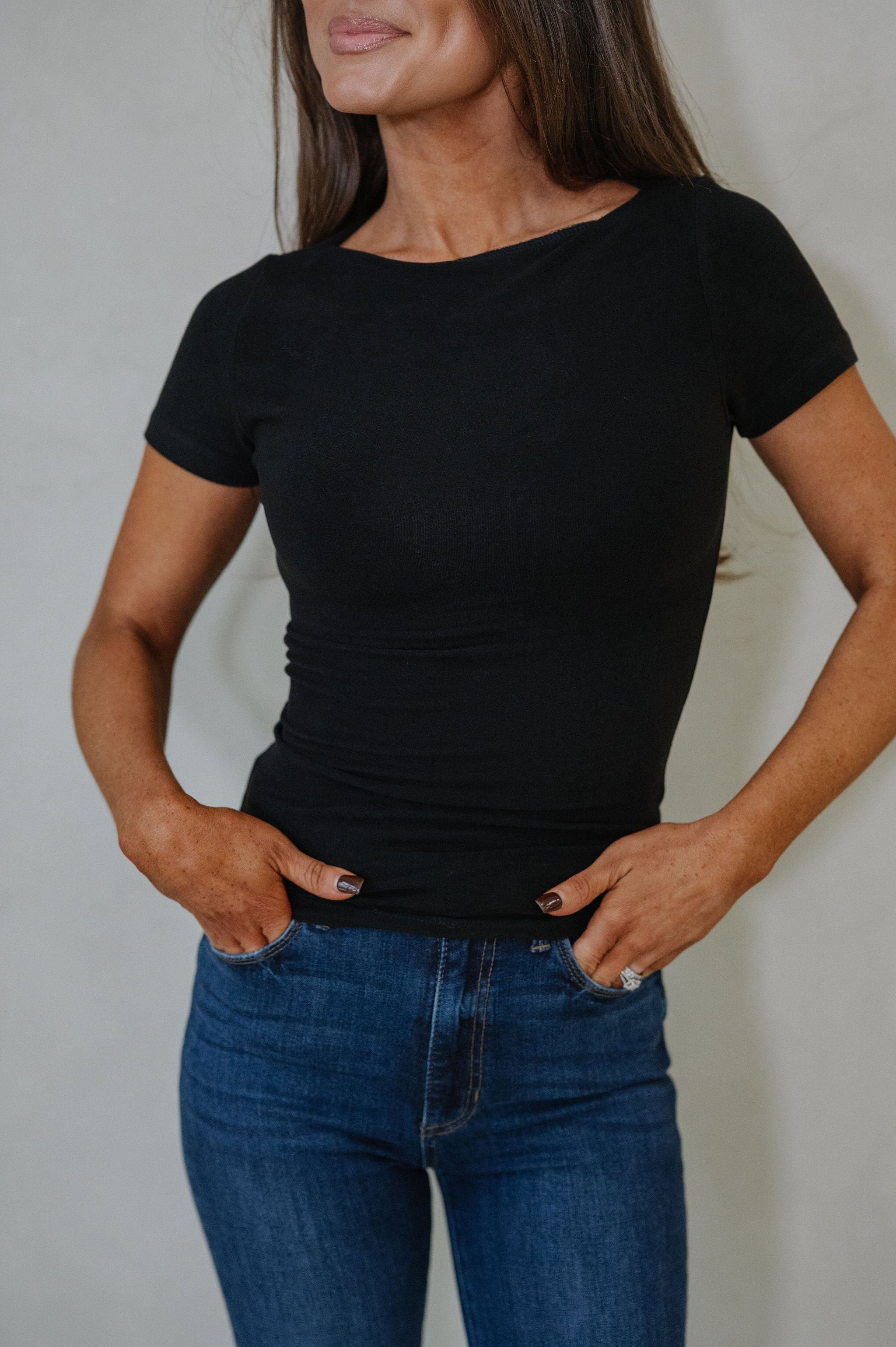 Remi Basic Top-Black