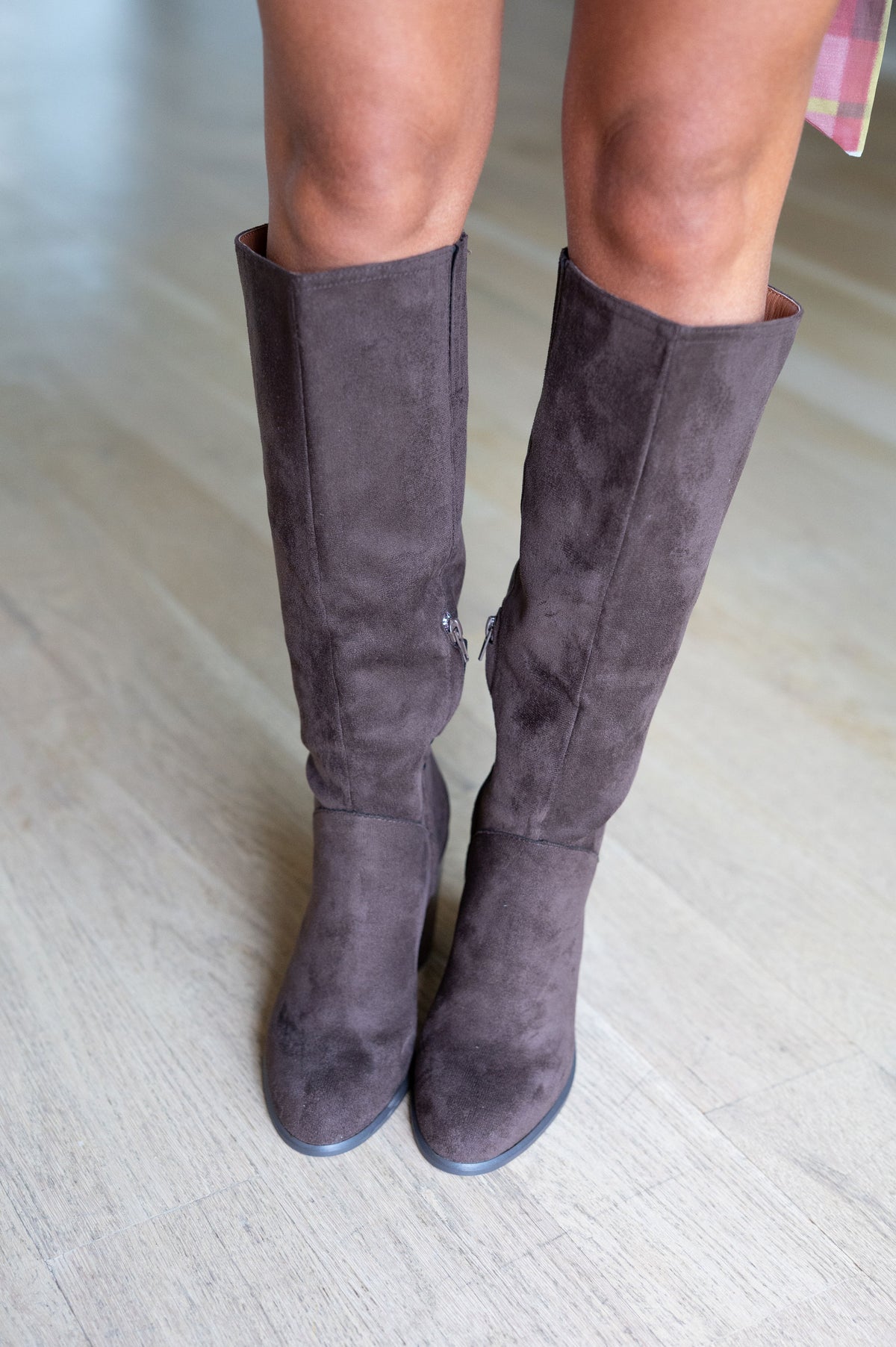Shiloh Knee High Boot-Coffee