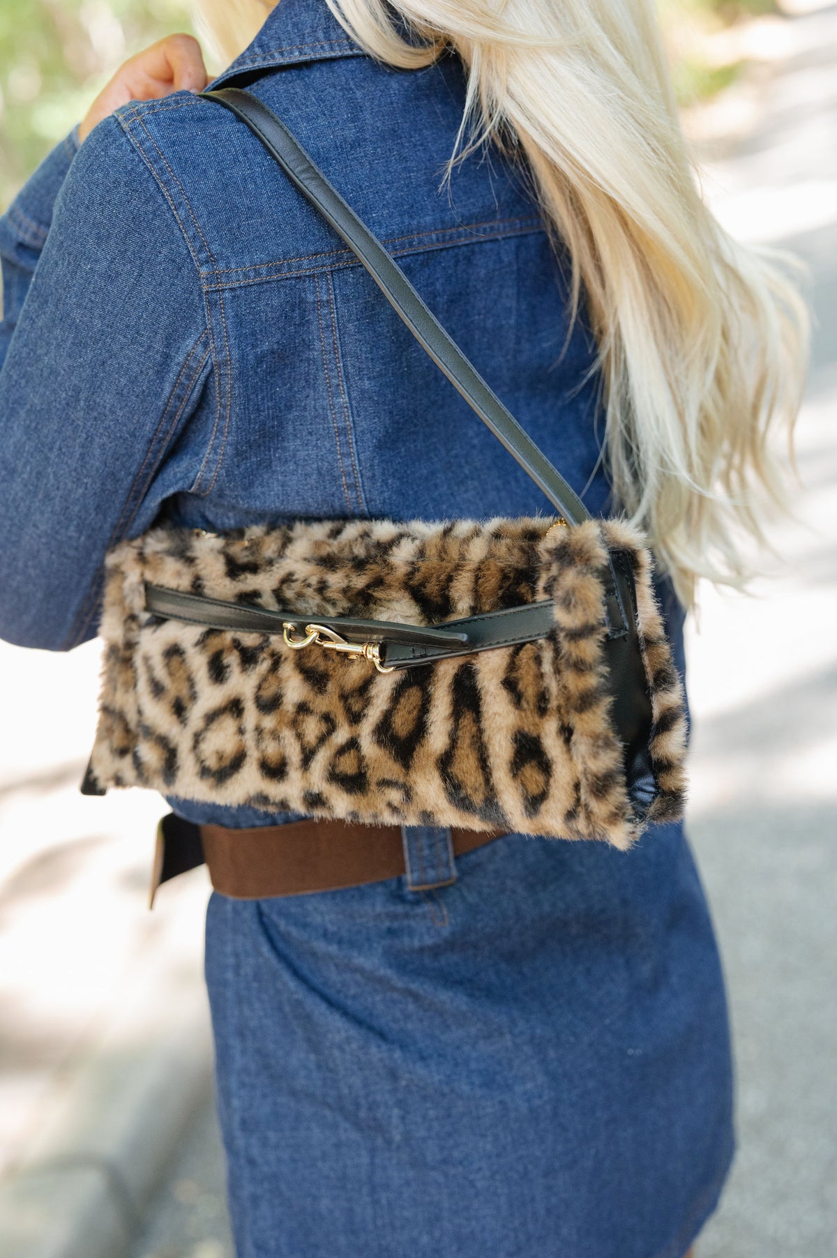 Yaretzi Shoulder Bag-Leopard