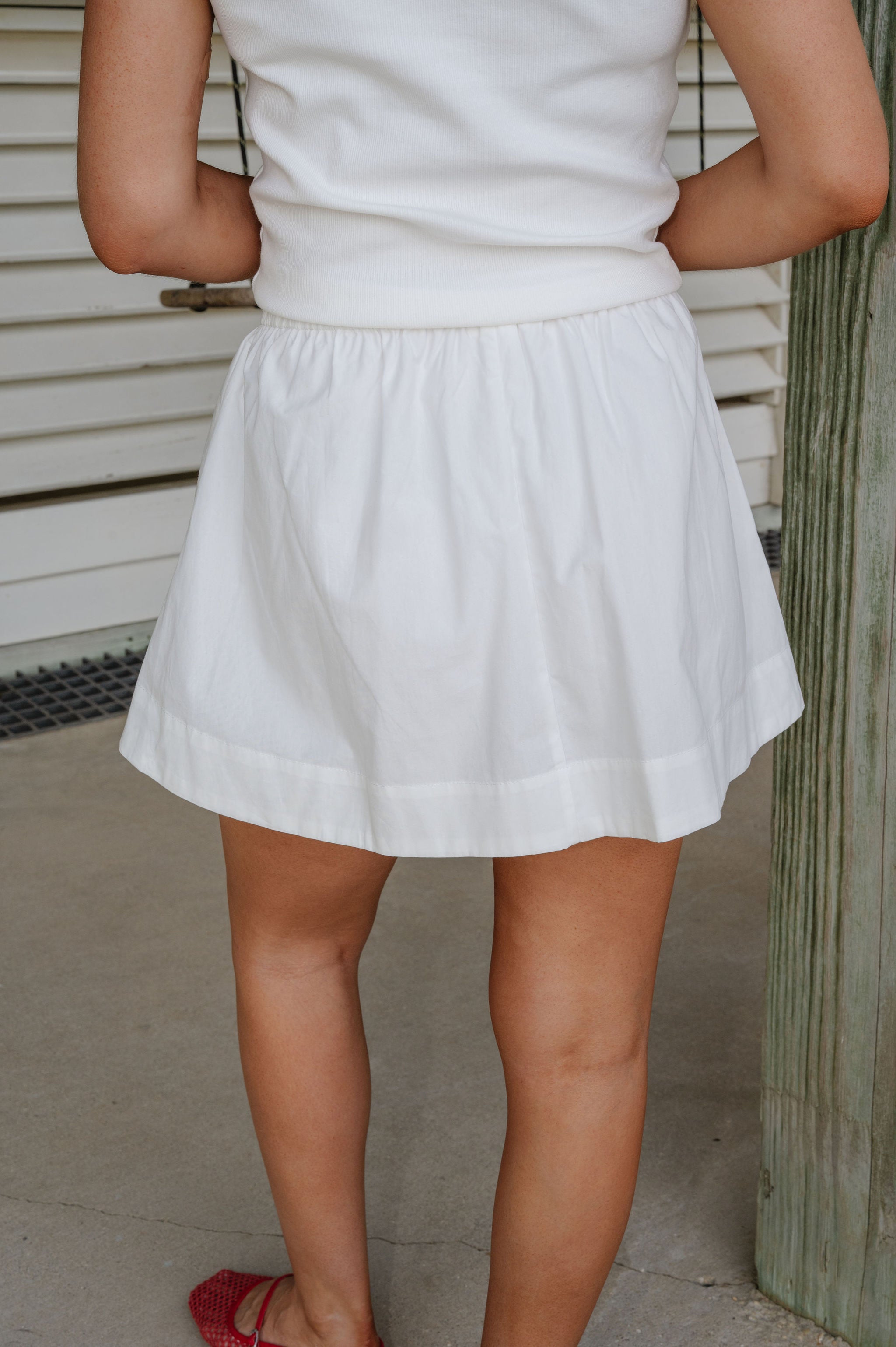 Beth Skirt Set- Off White
