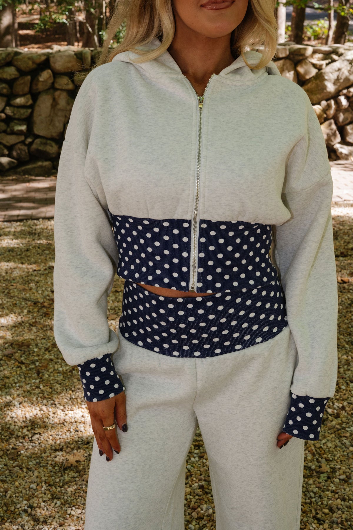 Cosette Lounge Set-Heather Grey