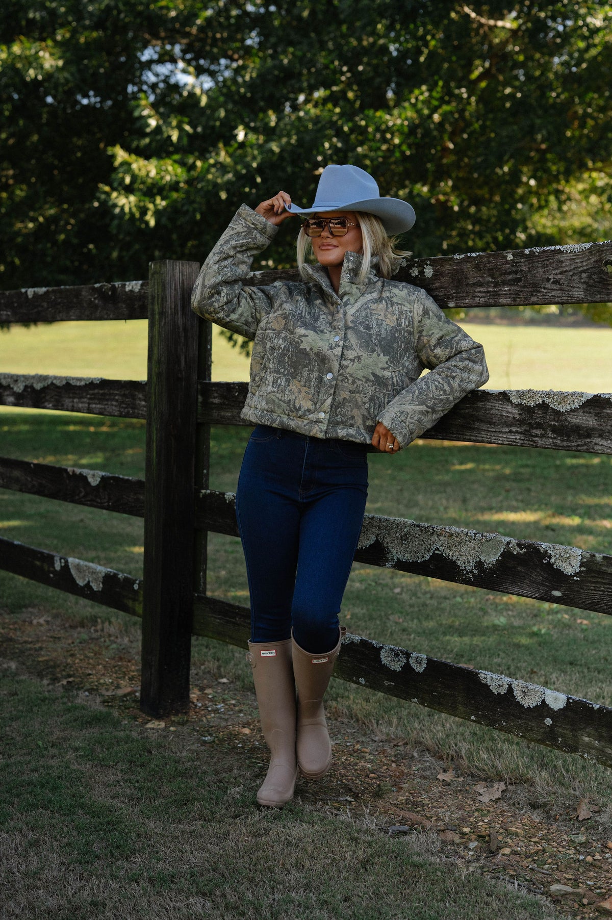 Camo Puffer Jacket