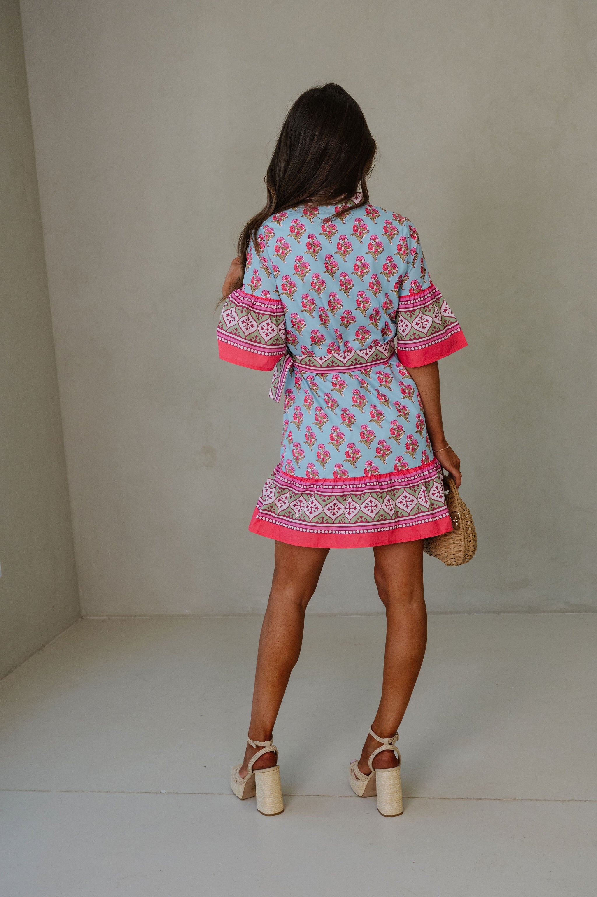 Addie Mini Dress-Multi