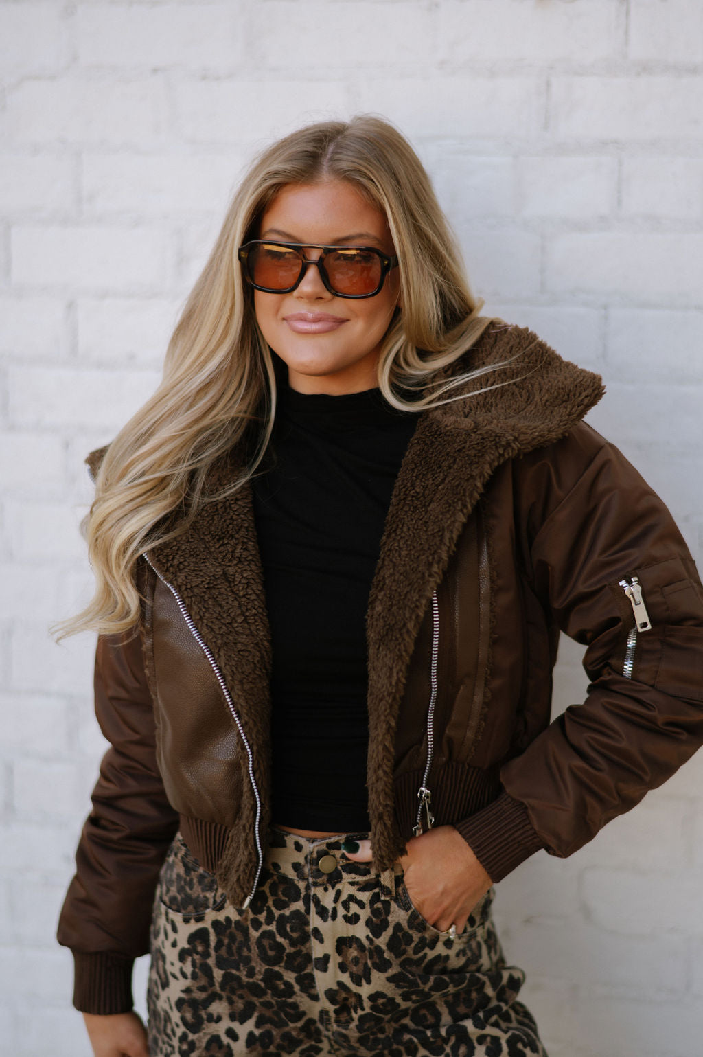 DOORBUSTER// Mosely Jacket- Brown