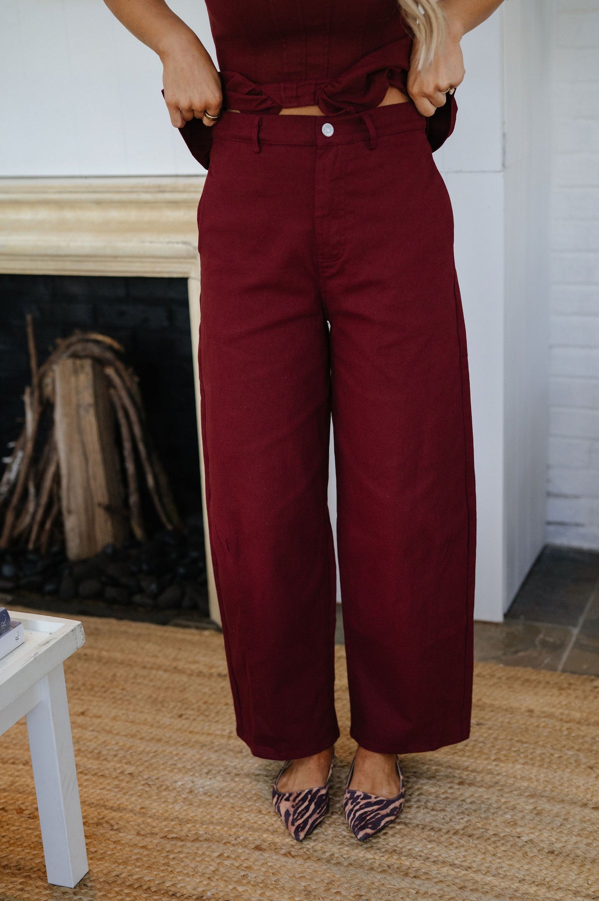 Emmaline Barrel Pants Set