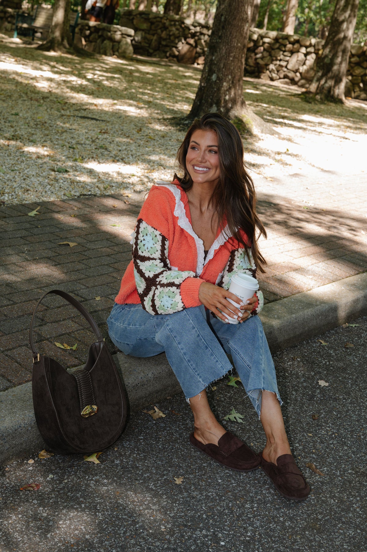 Charlie Cardigan- Orange