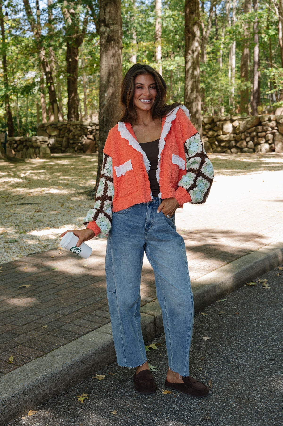Charlie Cardigan- Orange