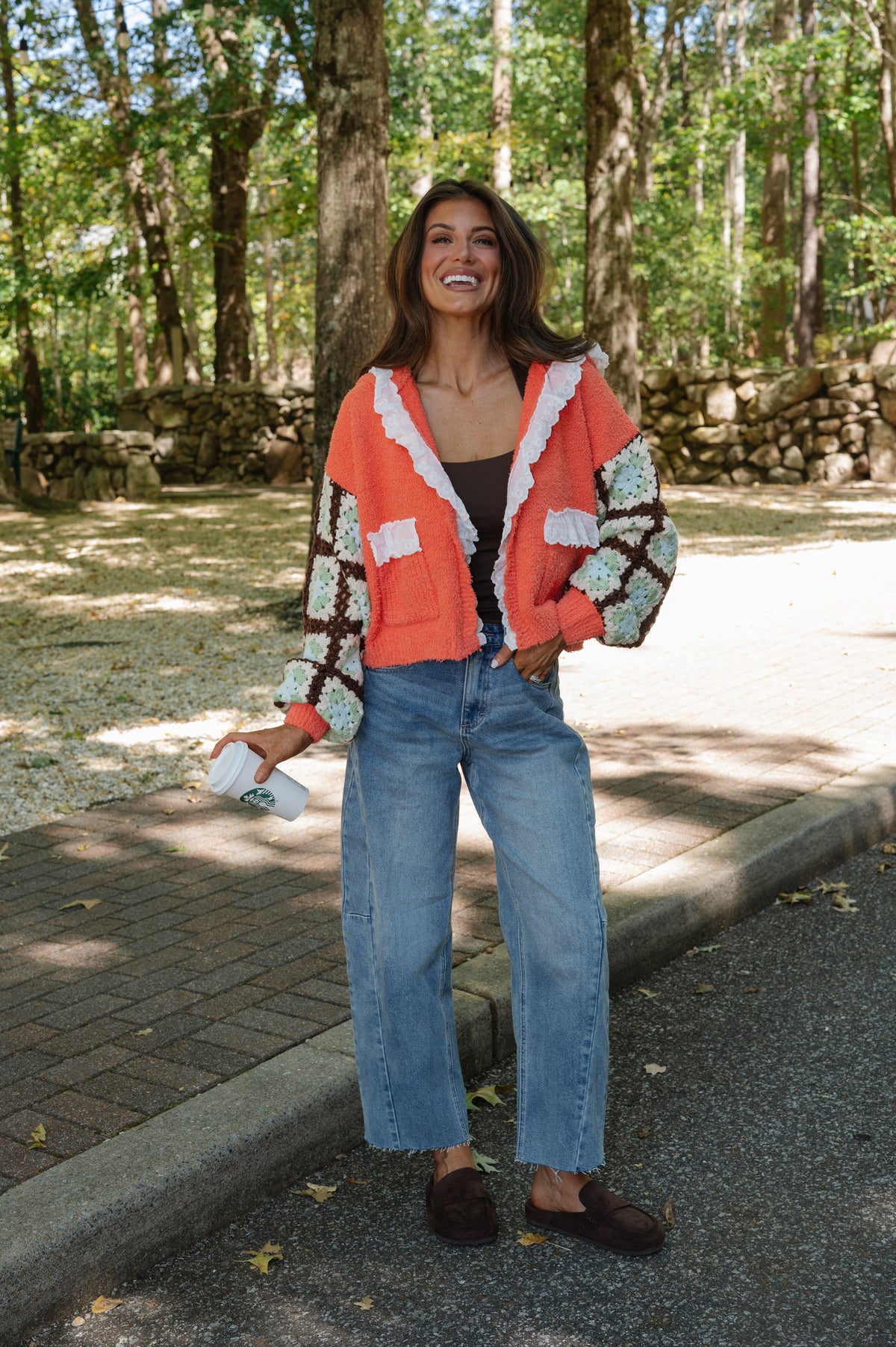 Charlie Cardigan- Orange