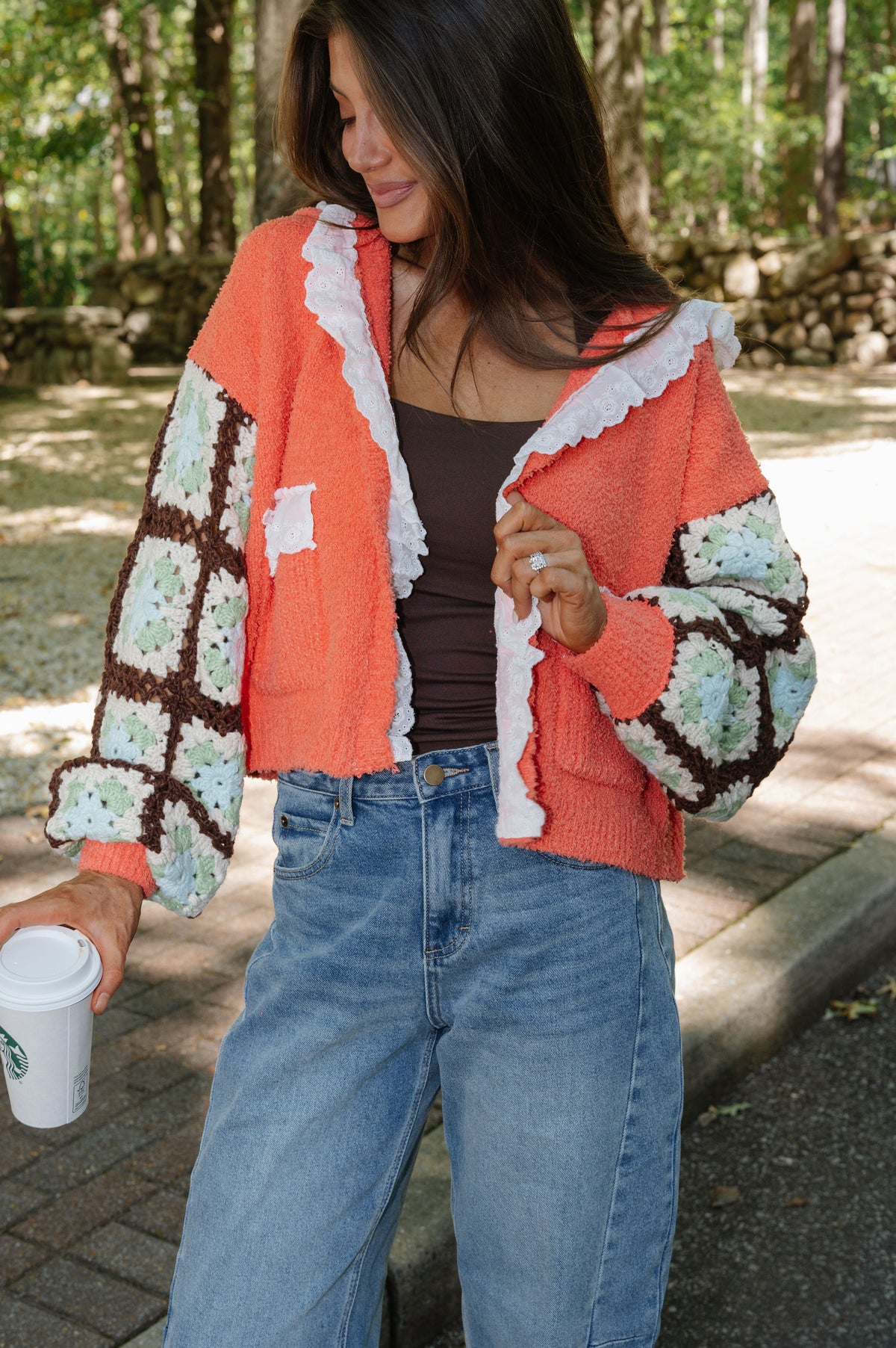 Charlie Cardigan- Orange