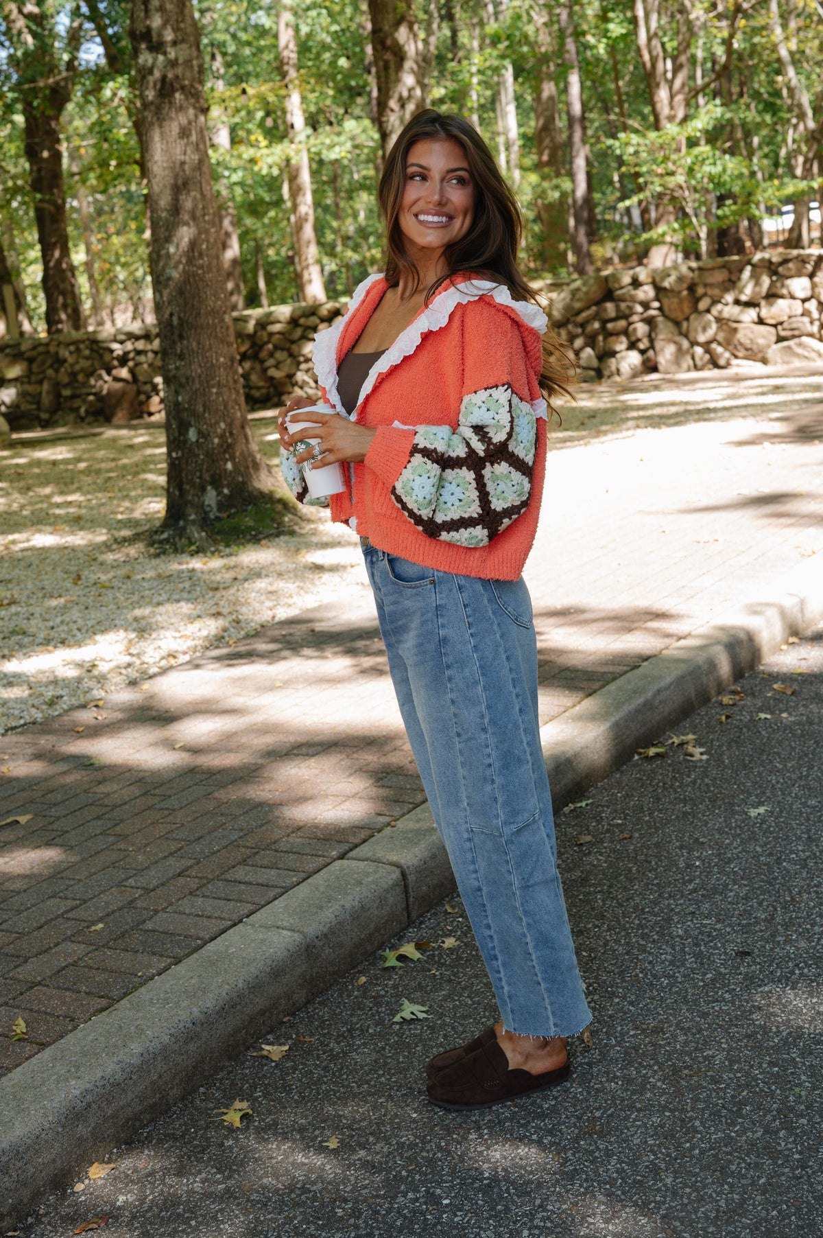 Charlie Cardigan- Orange