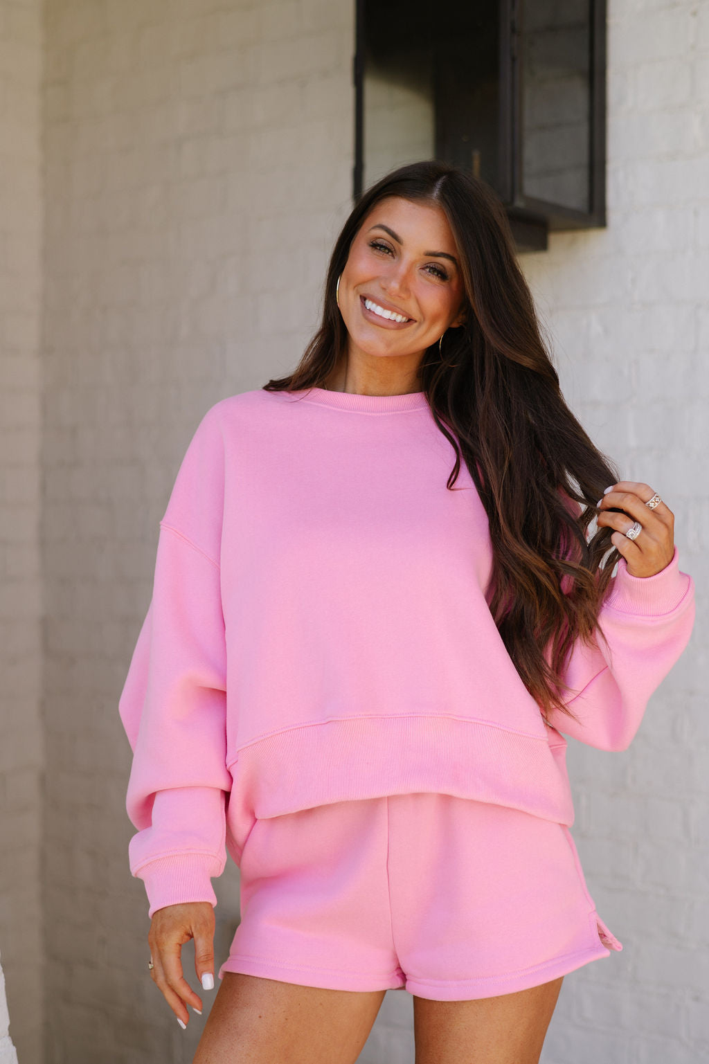 Shayla Short Set-Pink