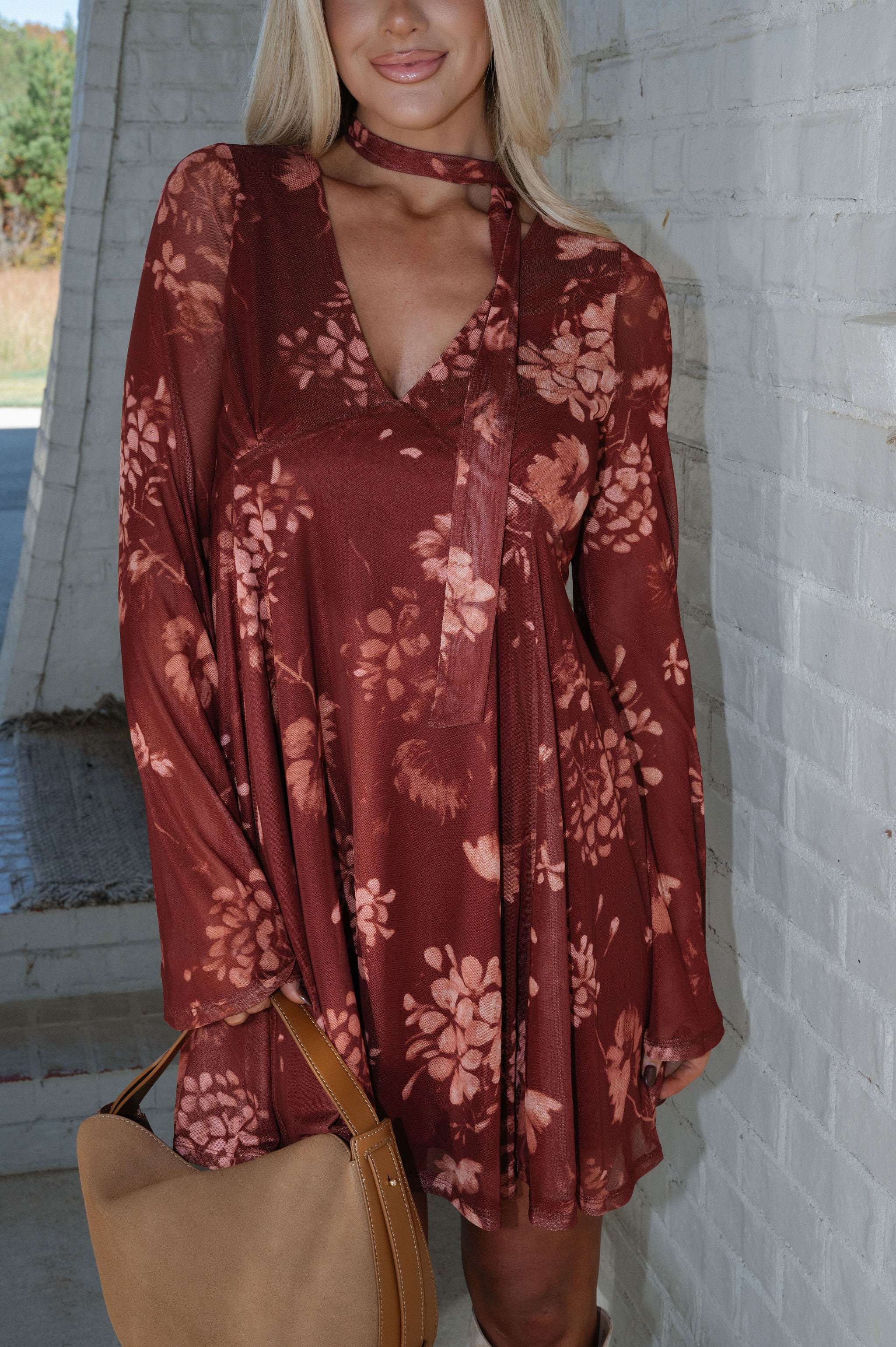 Porter Dress-Cinnamon